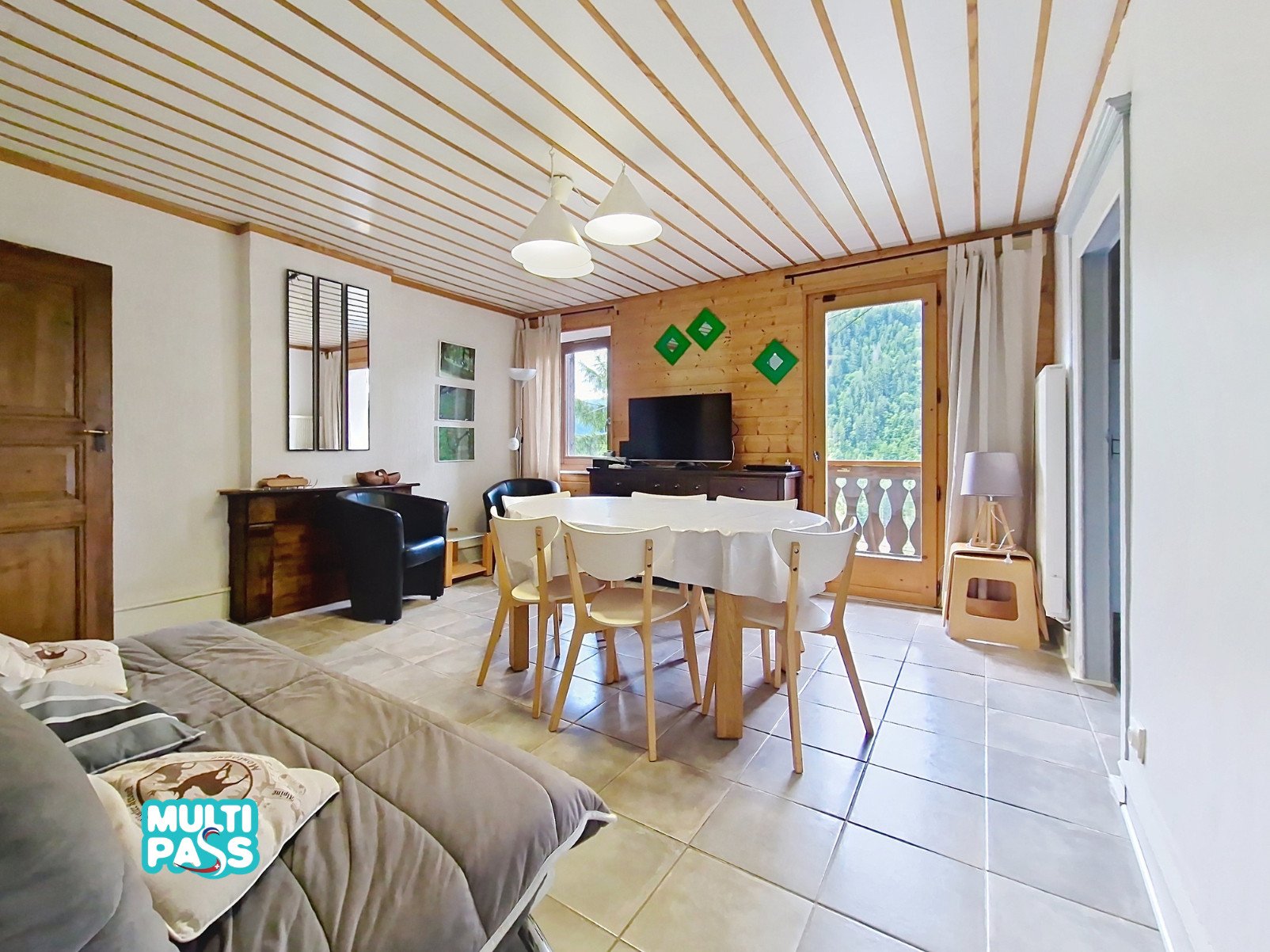 2 pièces 6 personnes vue montagne - Appartement Chalet Chalune FDF NATURE & FARM 6 Pers. - Châtel