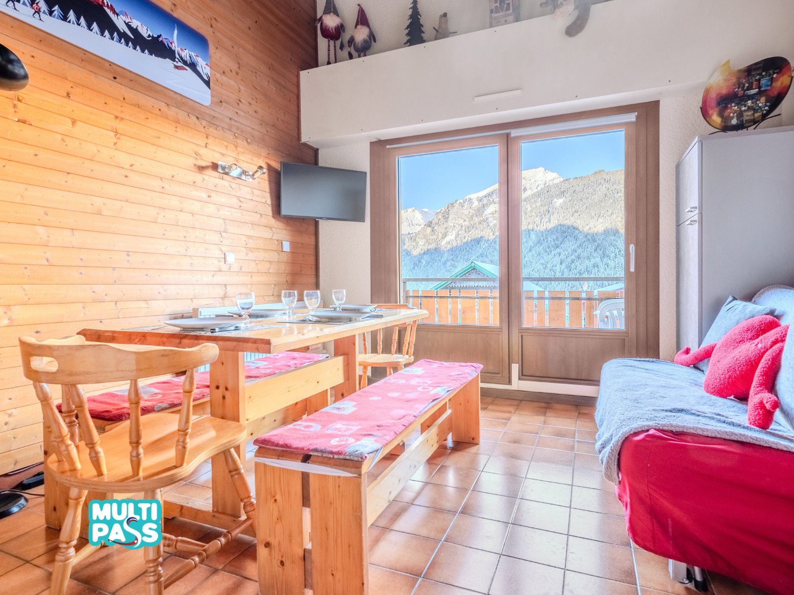 3 kamers 6 personen uitzicht op de bergen - Appartement Alpenlake AP117 LAKE & VIEW 6 Pers - Châtel