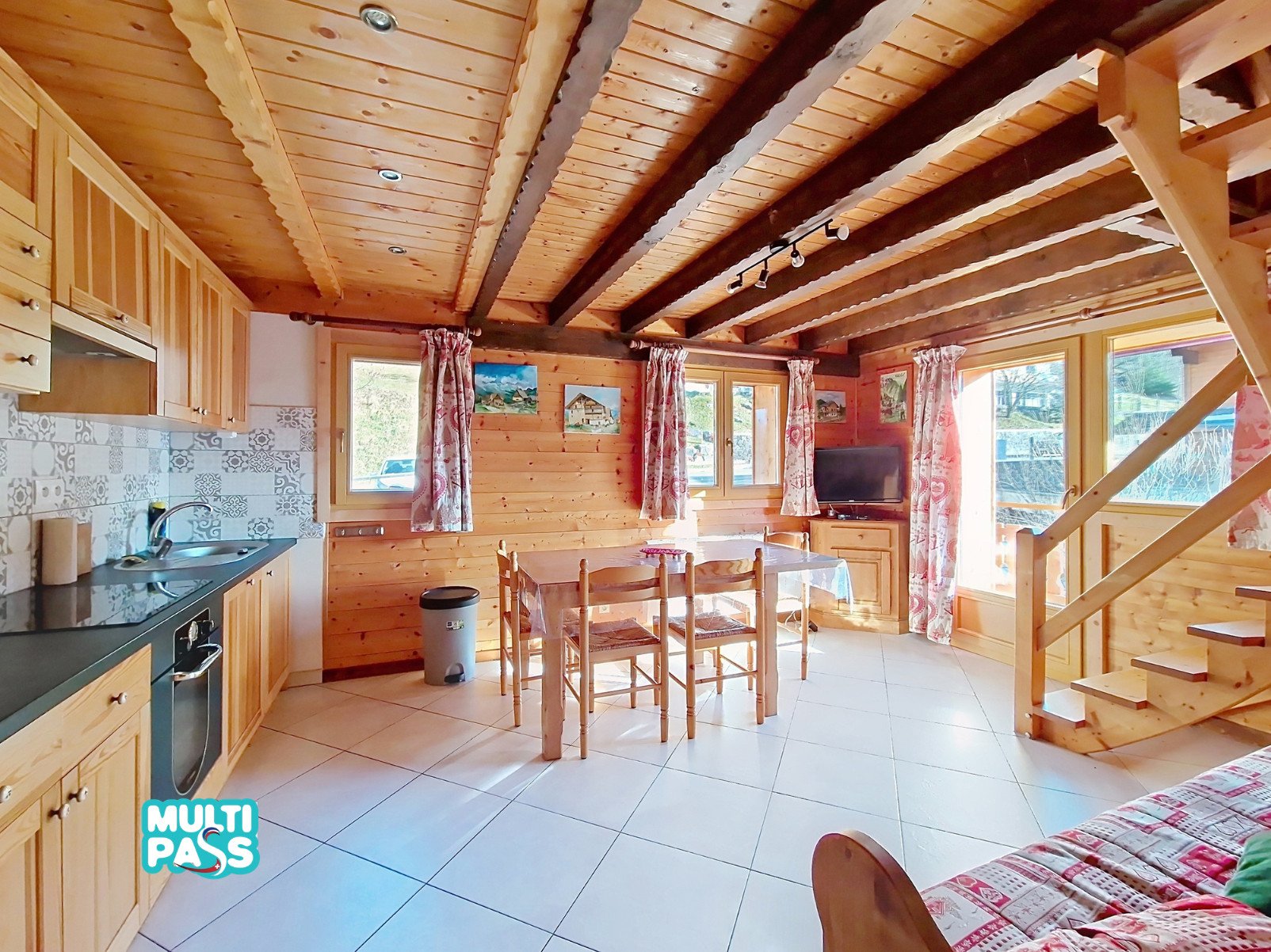 3 kamers 6 personen met uitzicht op de bergen - Appartement Petit Savoyard PY9 MOUNTAIN & COSY 6 Pers - Châtel