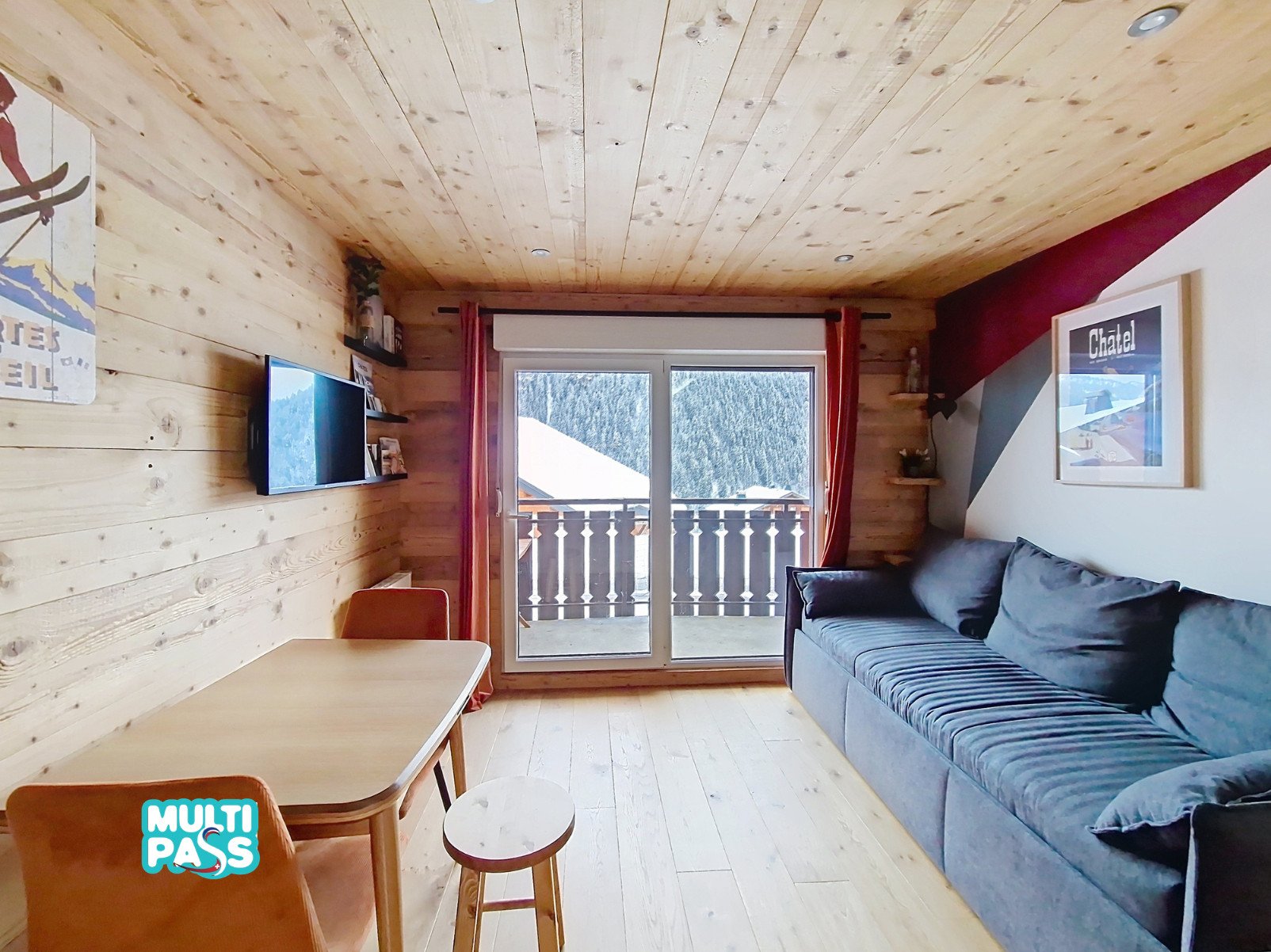 3 kamers 5 personen met uitzicht op de bergen - Appartement VERONICA VR51 NATURE & MOUNTAIN 5 Pers - Châtel