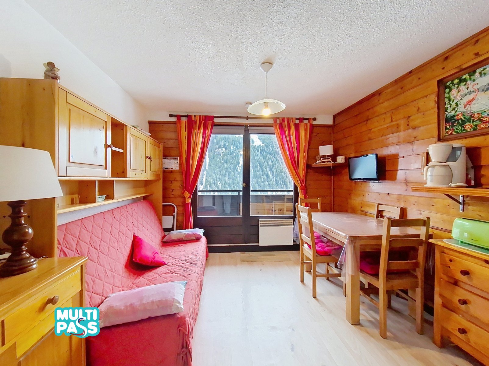 Studio 3 personen met uitzicht op de bergen - Studio VERONICA VR79 NATURE & MOUNTAIN 3 Pers. - Châtel