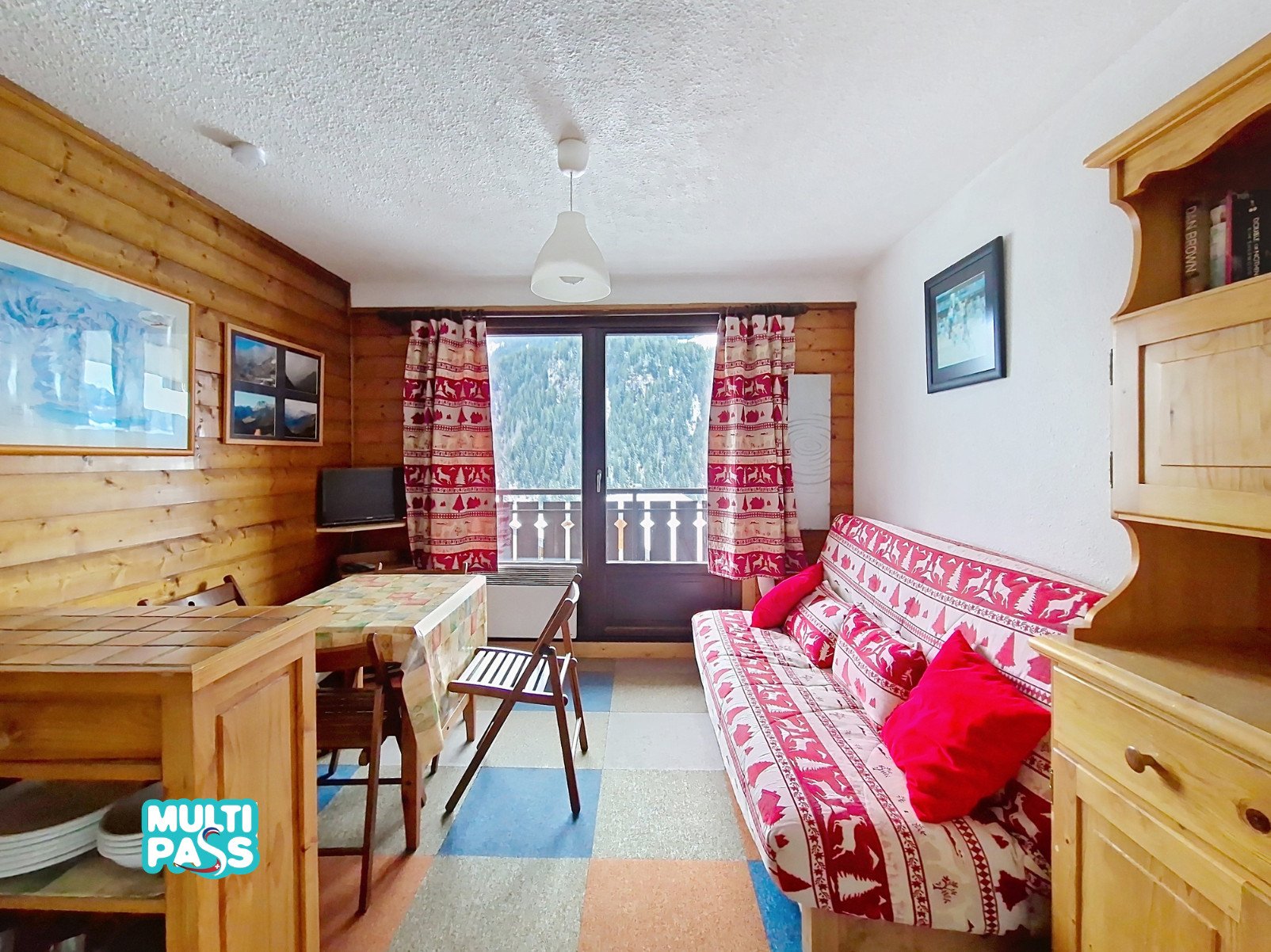 Studio 3 personen met uitzicht op de bergen - Studio VERONICA VR76 NATURE & MOUNTAIN 3 Pers. - Châtel