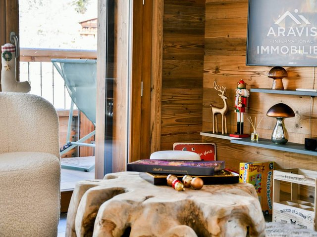 Appartement ski-in ski-out cosy avec BBQ, WiFi et garage Le Grand-Bornand FR-1-391-187 - Le Grand Bornand