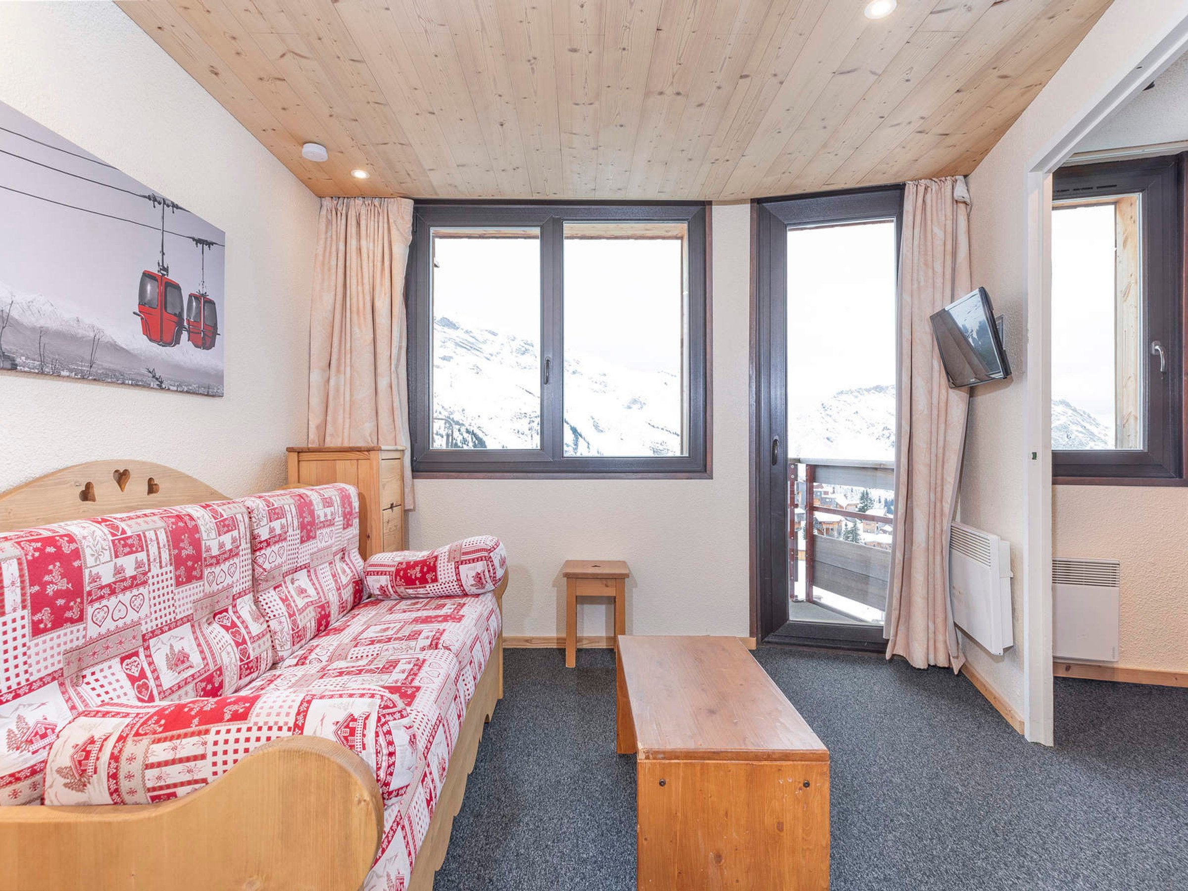 Appartement 2 kamers 5 personen met balkon - Résidence ALPAGES 2 - Avoriaz