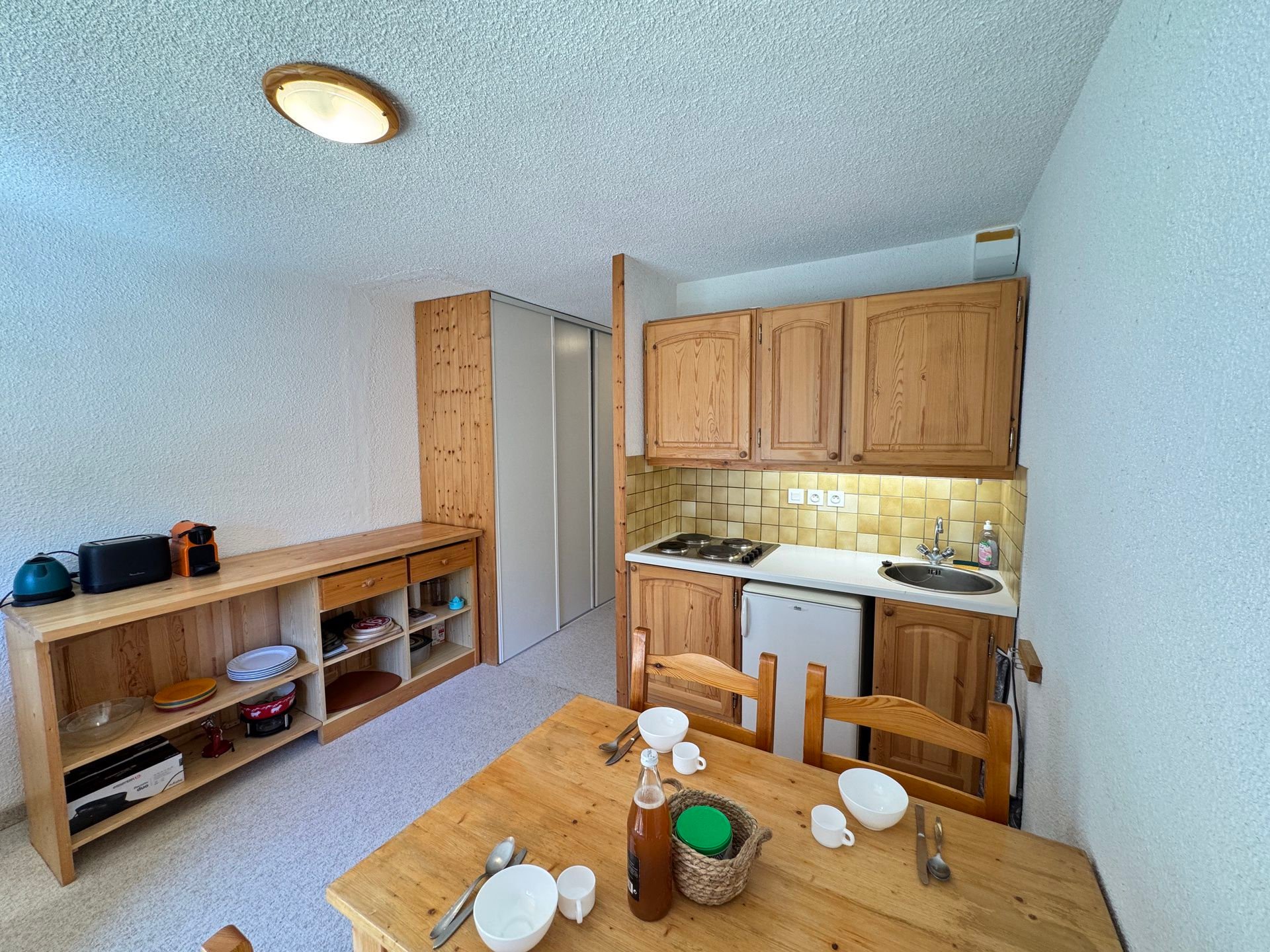 Studio 4 persons Comfort - Appartements GRAND SERRE CHE B - Serre Chevalier 1400 - Villeneuve