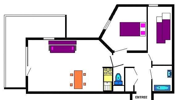 Appartement Alpages VRS350-A101 - Vars