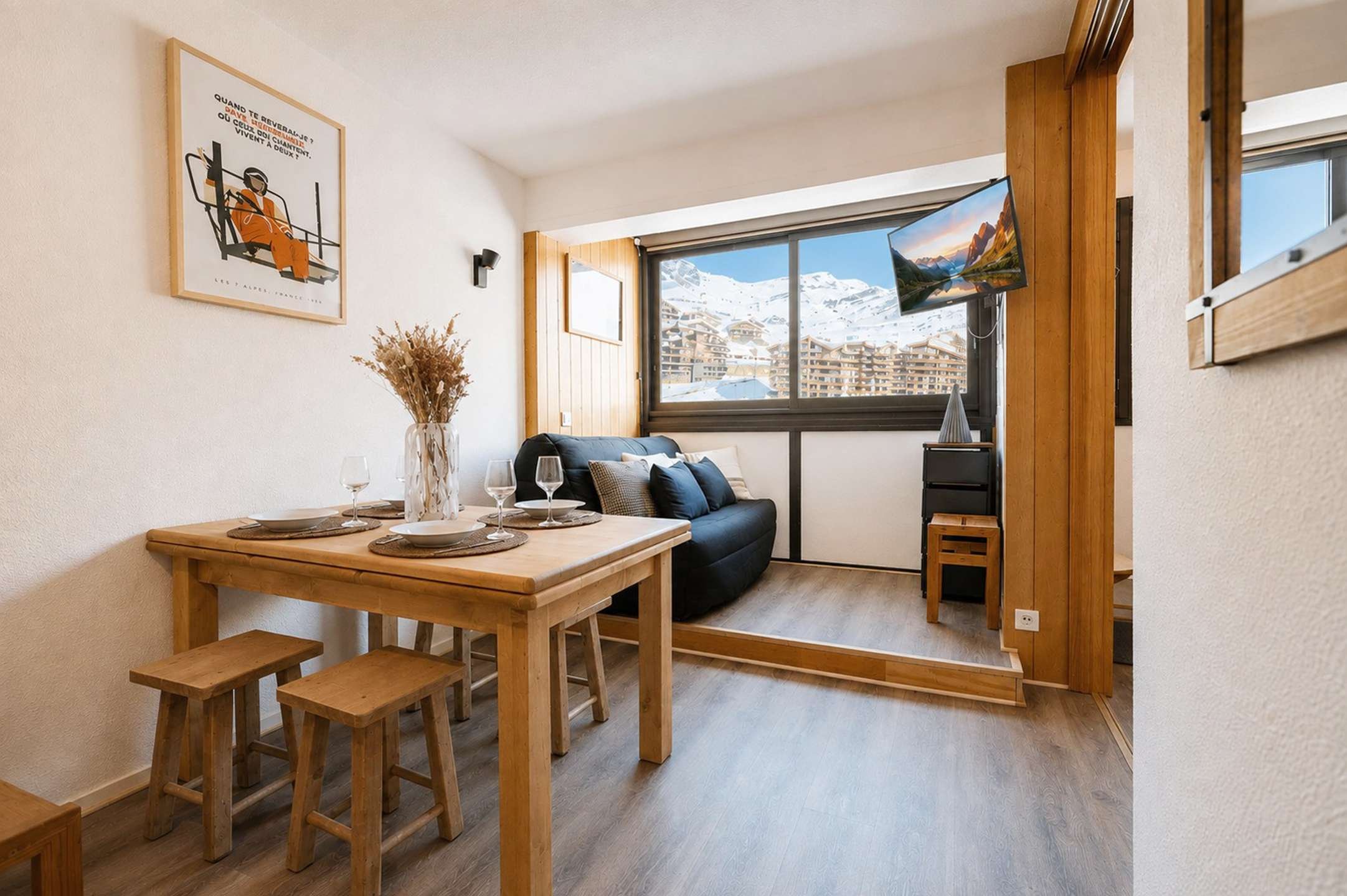 3 kamers 4 personen - Appartement Vanoise VA 665 - Val Thorens