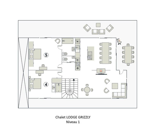 Chalet LODGE GRIZZLY - La Clusaz