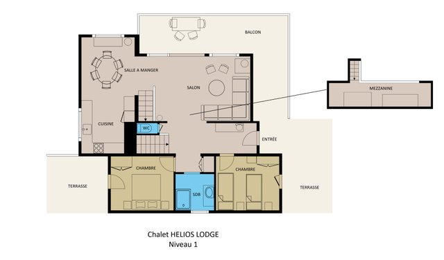 Chalet HELIOS LODGE - La Clusaz