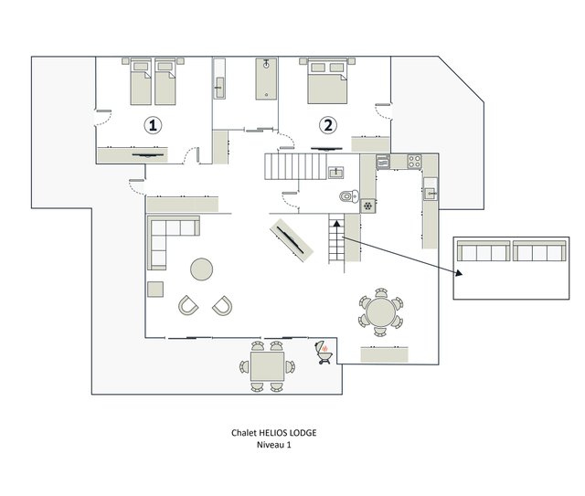 Chalet HELIOS LODGE - La Clusaz