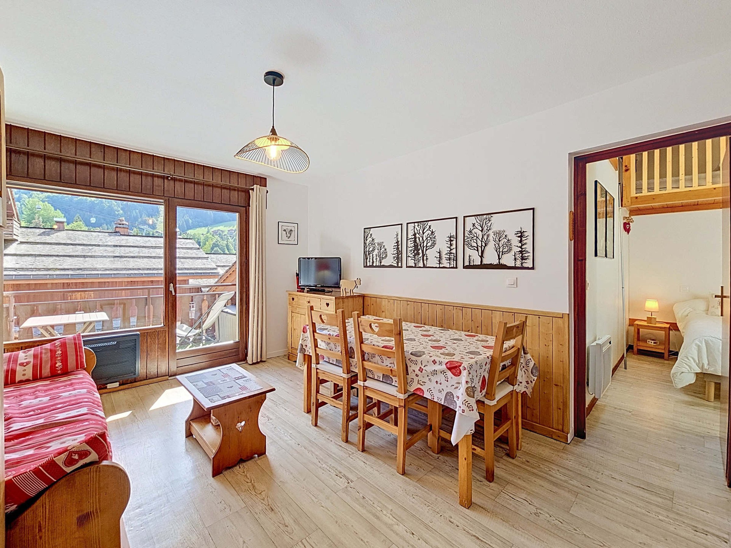 Appartement 2 pièces 4 personnes avec balcon - RESIDENCE DU CENTRE BAT.A - La Clusaz