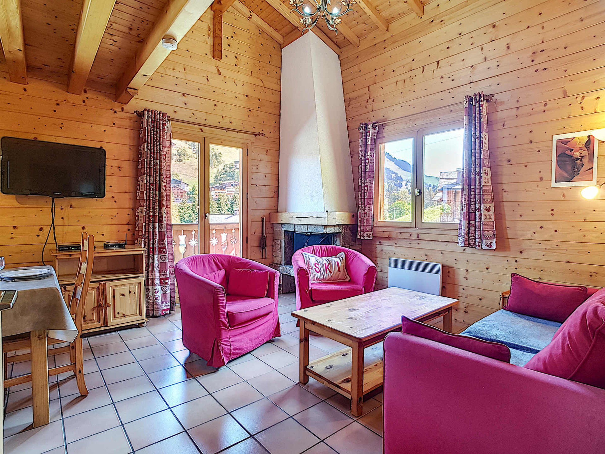 Appartement 4 pièces 6 personnes avec balcon - Résidence PARENTUS - La Clusaz