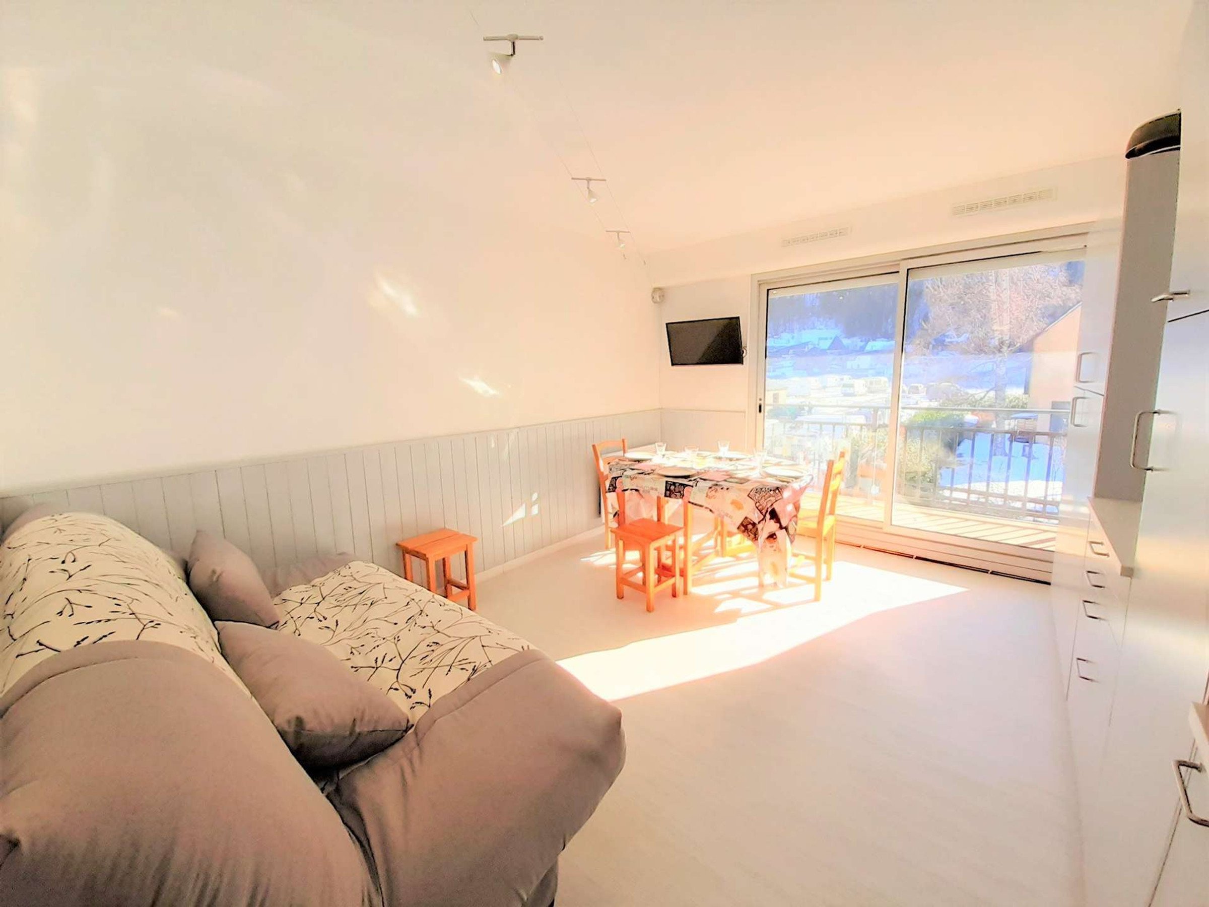 Studio 4 personnes avec balcon - Résidence LA TOUR - Saint Lary Soulan