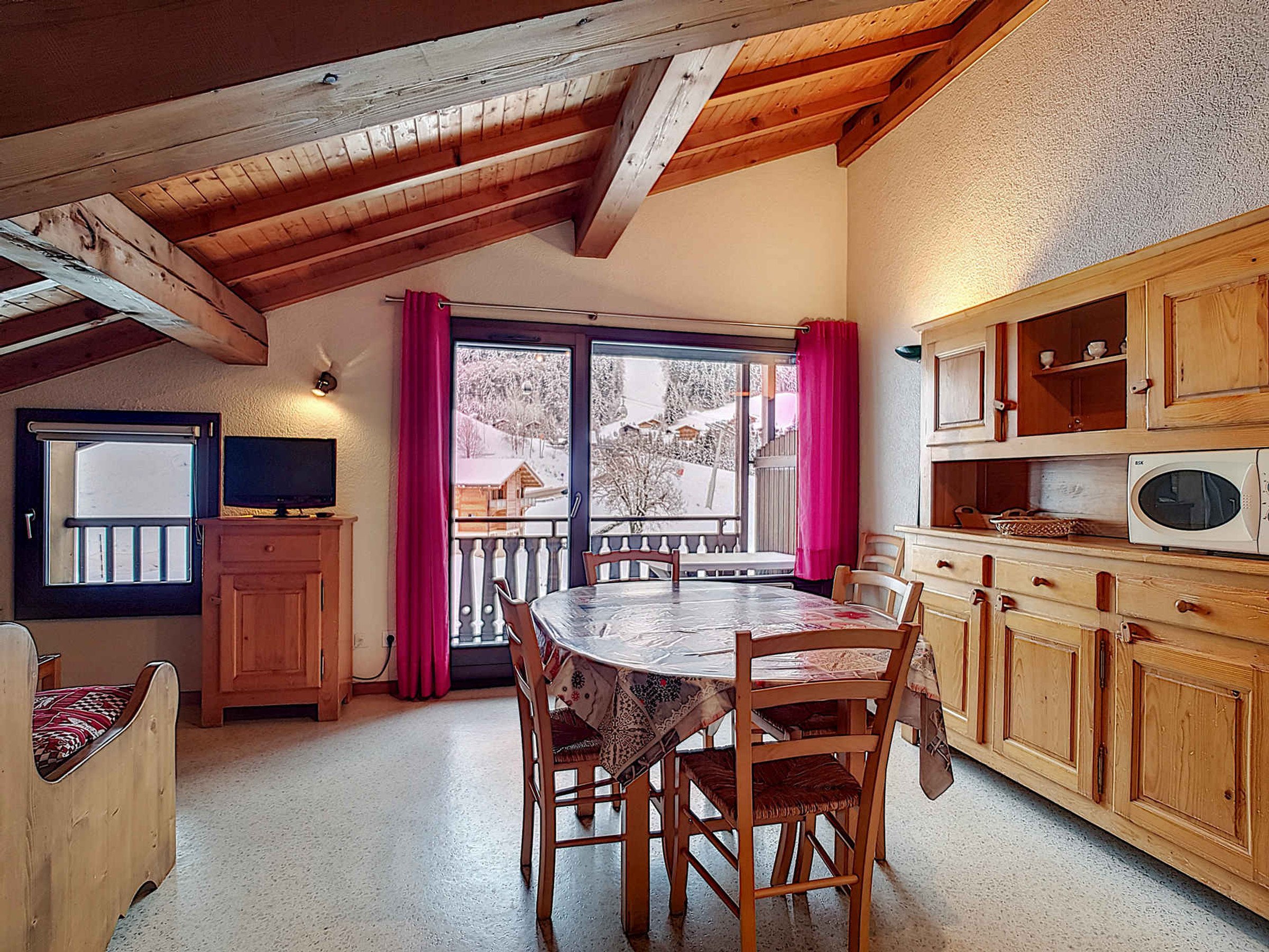 Appartement 3 pièces 8 personnes avec balcon - Résidence PLESSIS - La Clusaz
