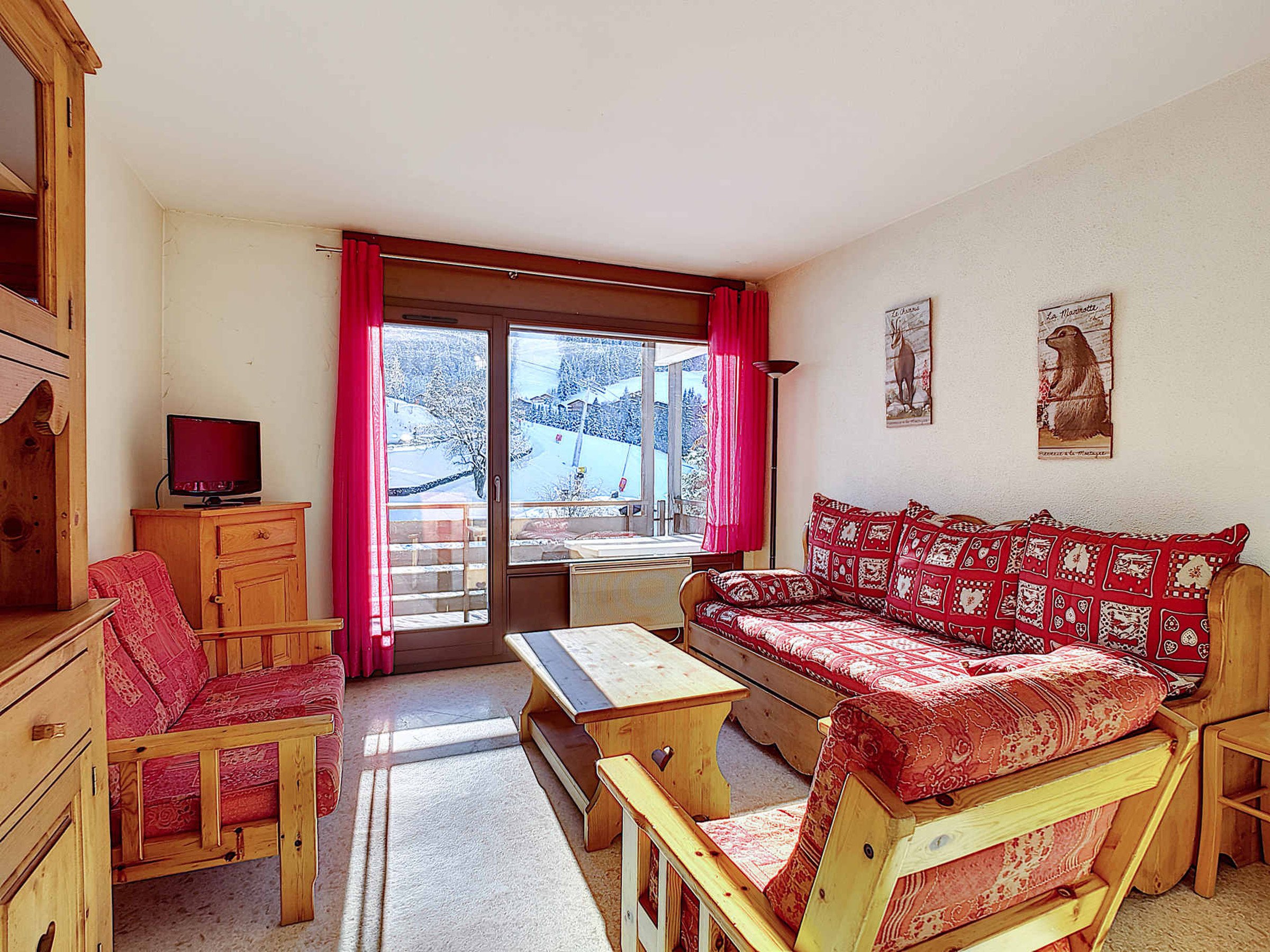 Appartement 3 pièces 6 personnes avec balcon - Résidence PLESSIS - La Clusaz