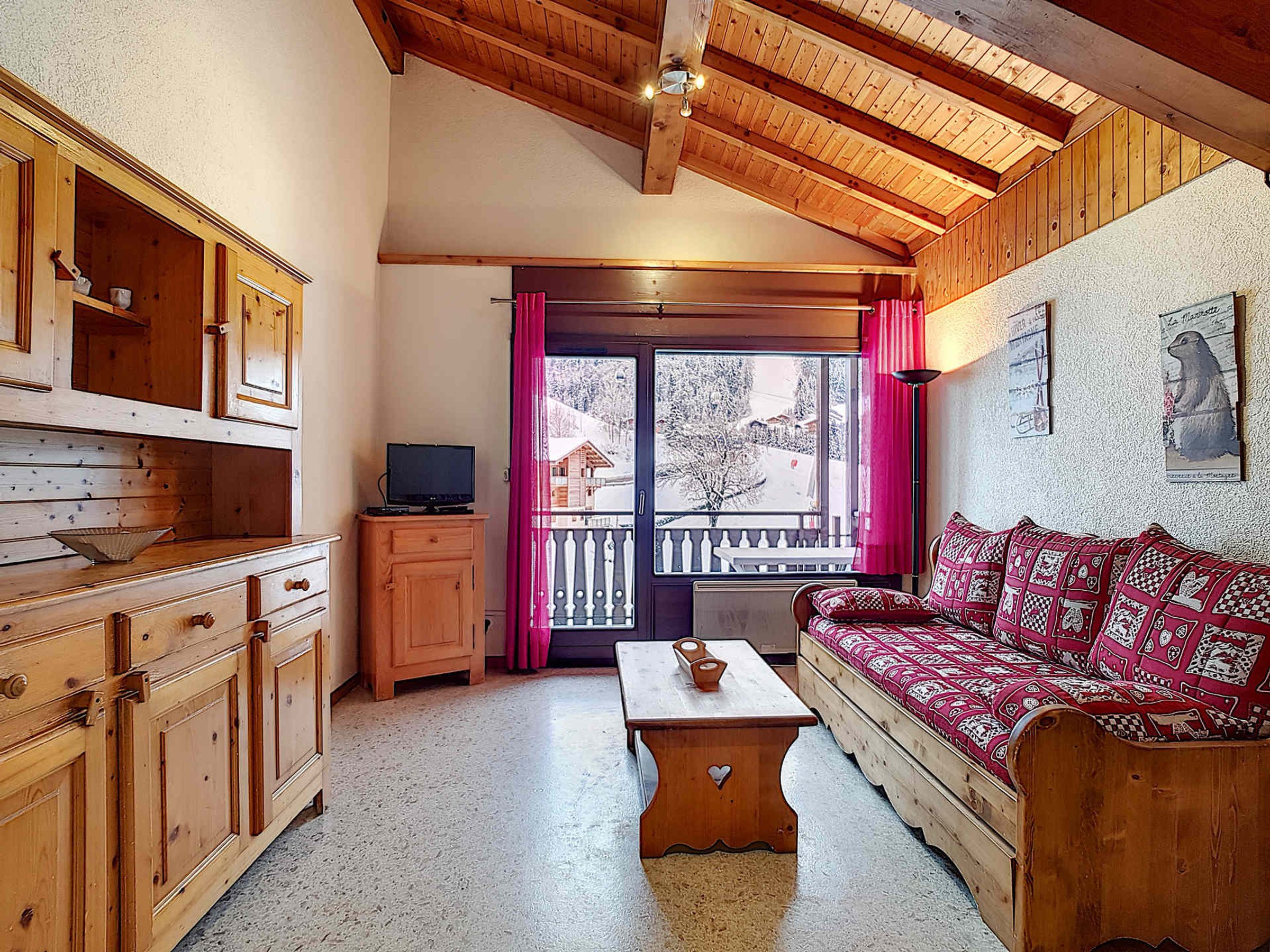 Appartement 3 pièces 7 personnes avec balcon - Résidence PLESSIS - La Clusaz