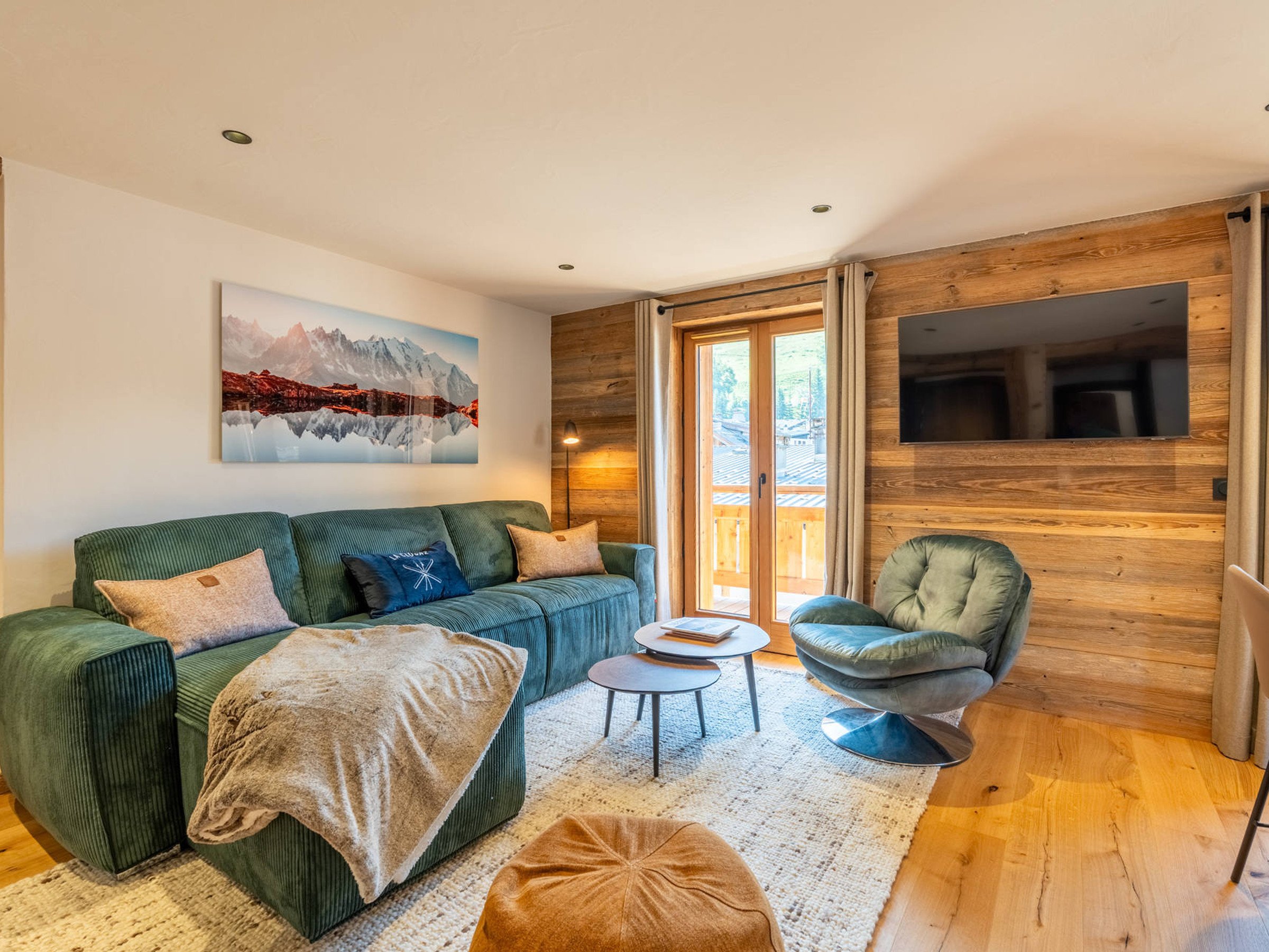 Apartment 4 rooms 6 persons with balcony - Résidence CHALET LE DANAY - La Clusaz