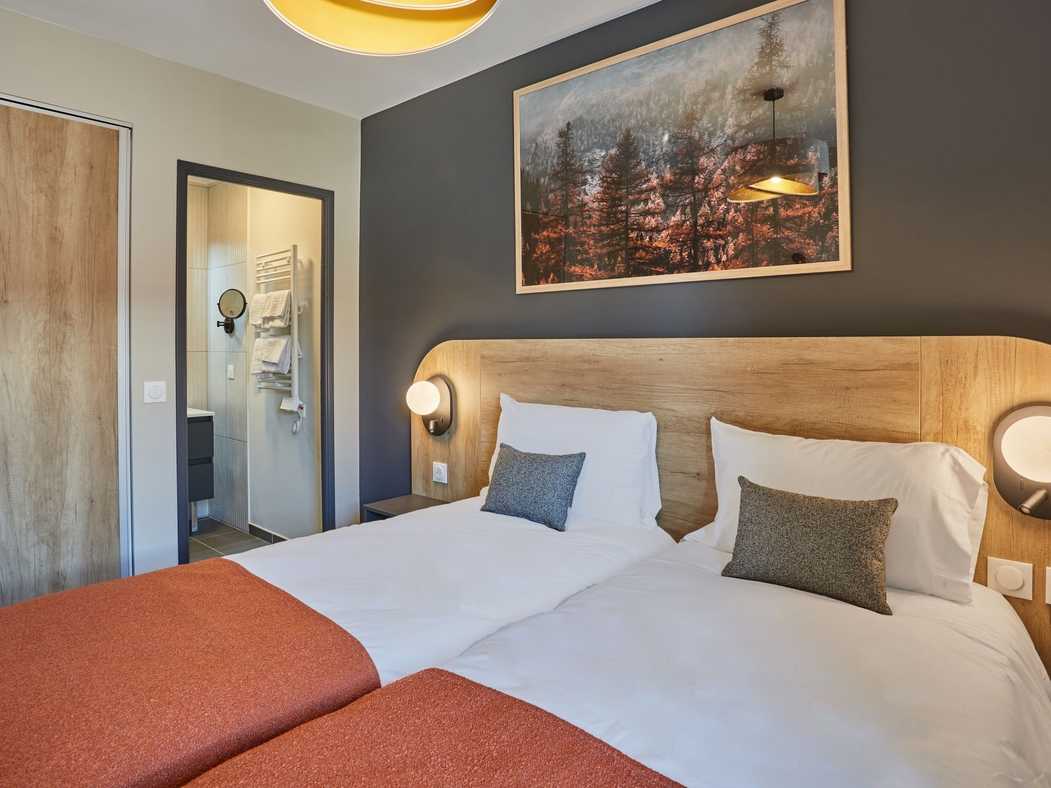 Appartement 3 pièces 8 personnes Confort - Appartement Odalys Collection Le Mont d'Auron - Auron
