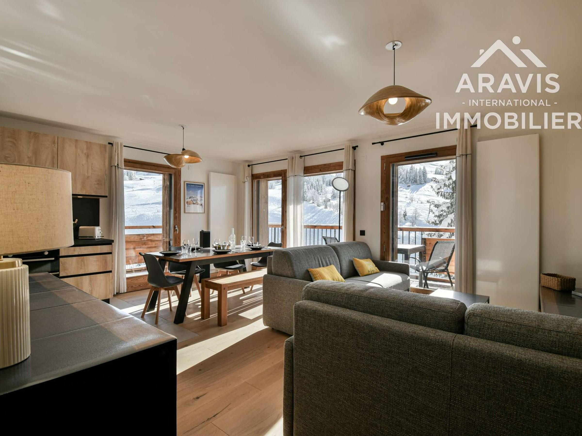 Appartement 4 pièces 6 personnes - Résidence Les Chalets de l’Aiguille - Le Grand Bornand