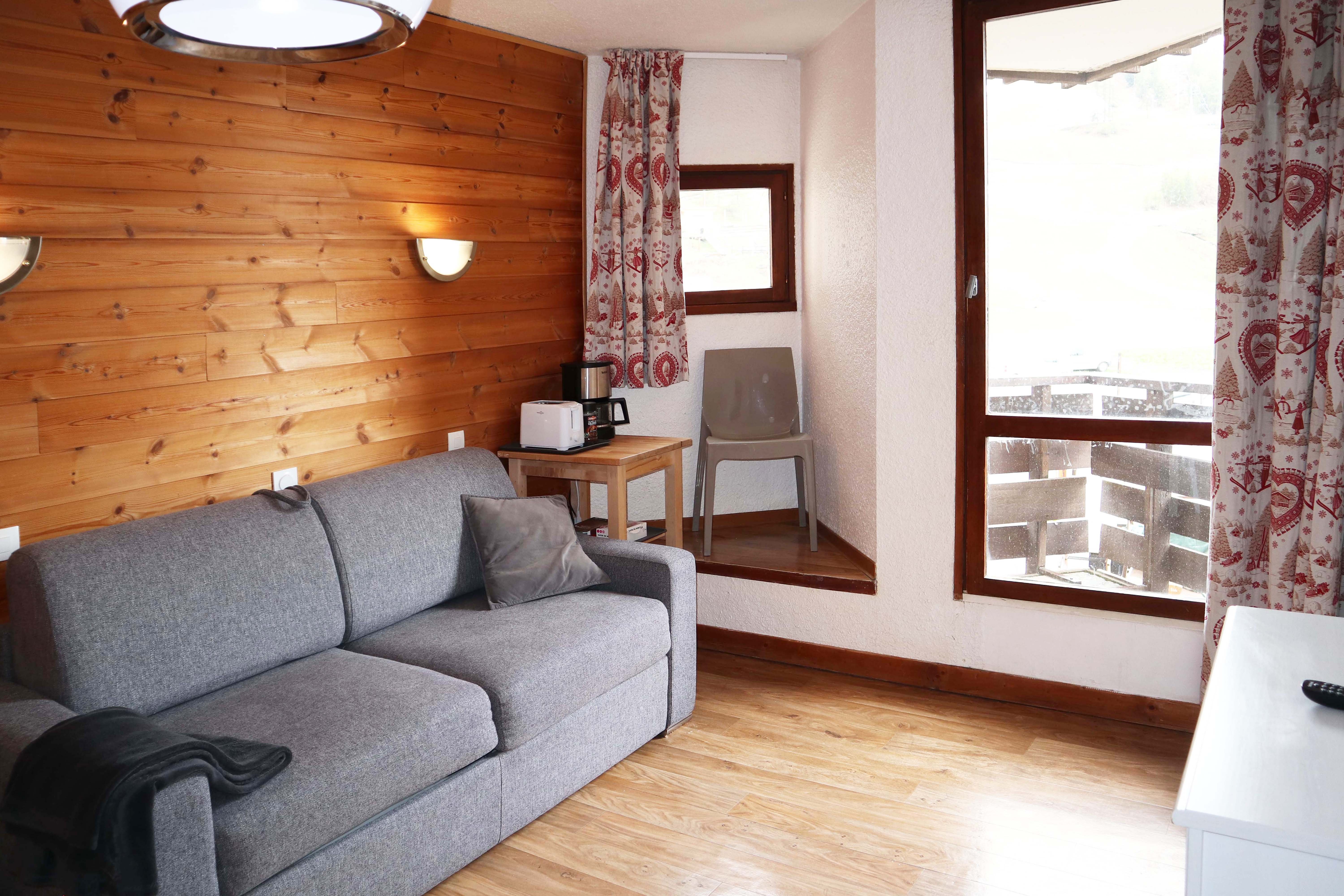 Studio 4 Persons 411 - travelski home select - Résidence Le 1650 - Les Orres
