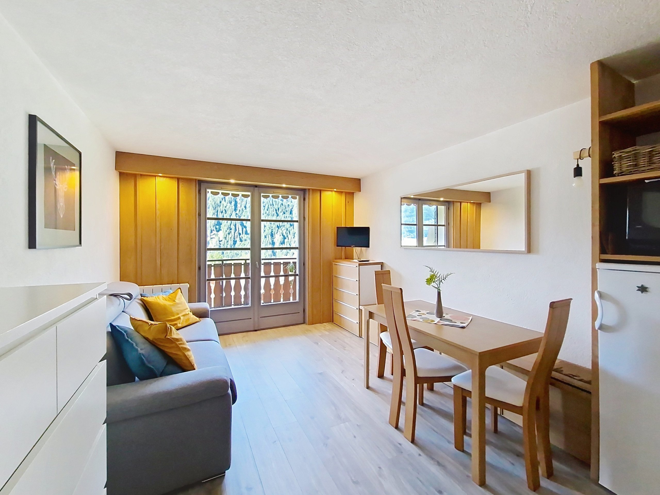 Studio 4 personen uitzicht op bergen - Studio Tovassiere TS113 NATURE & VIEW 4 Pers. - Châtel