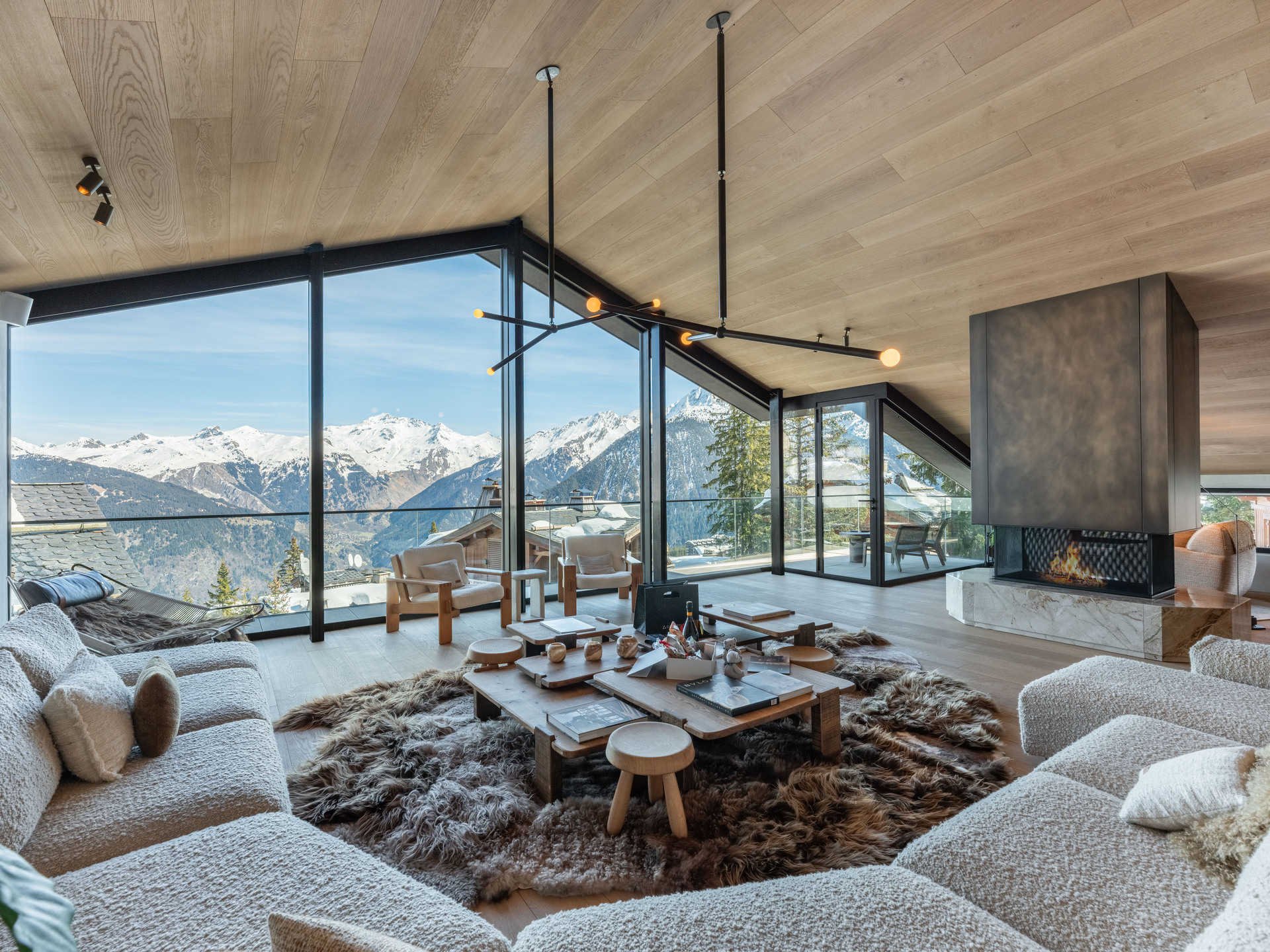 chalet 12 pièces 14 personnes - Chalet BLACK LODGE - Courchevel 1850