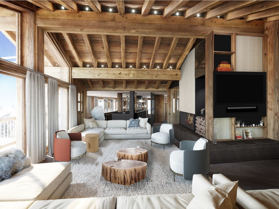 chalet 10 pièces 14 personnes - Chalet LES BRUXELLOIS - Courchevel 1850