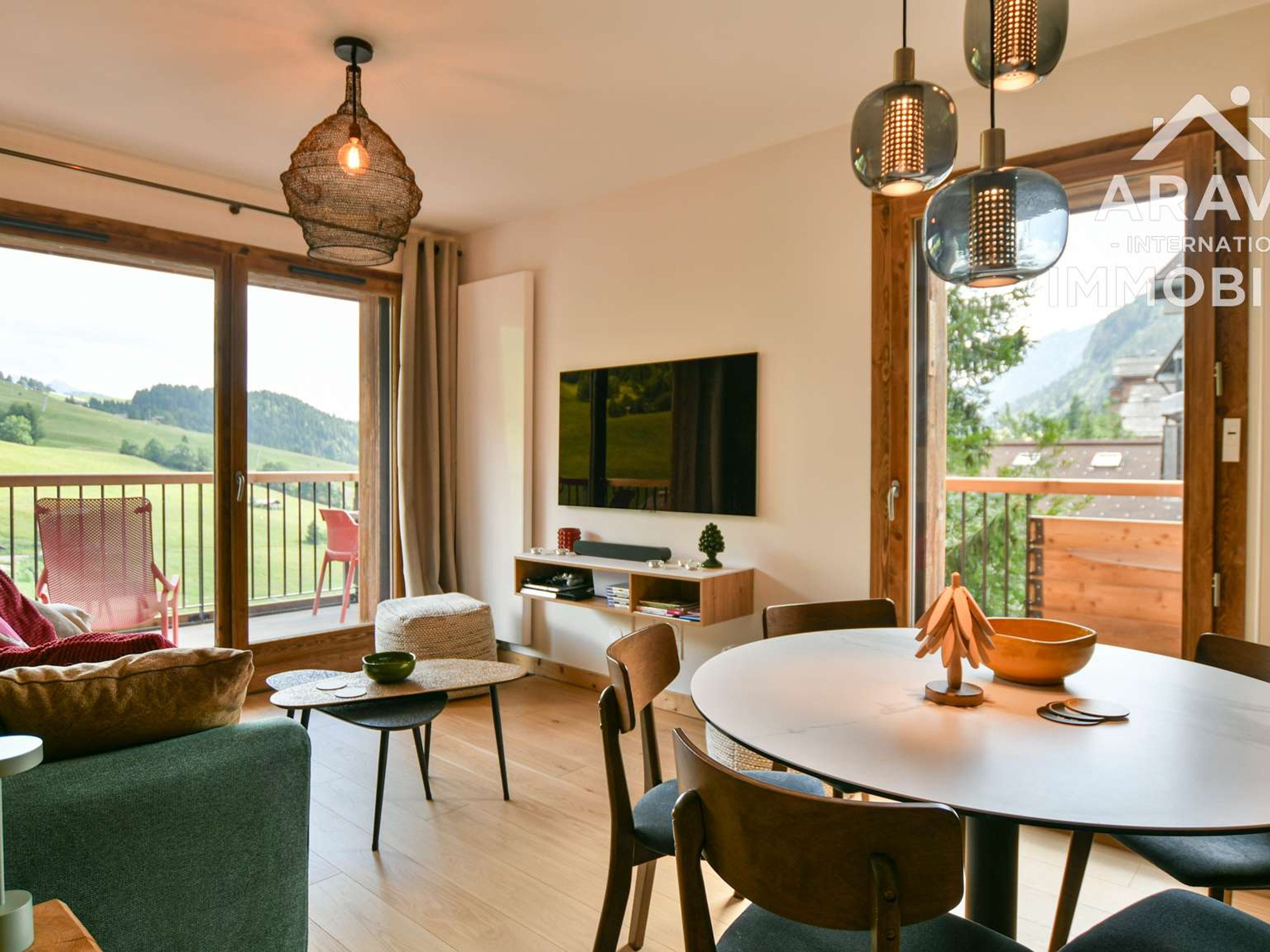 Appartement 3 pièces 6 personnes avec balcon - Résidence Les Chalets de l’Aiguille - Le Grand Bornand