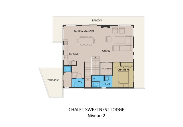 Chalet SWEET NEST LODGE - La Clusaz