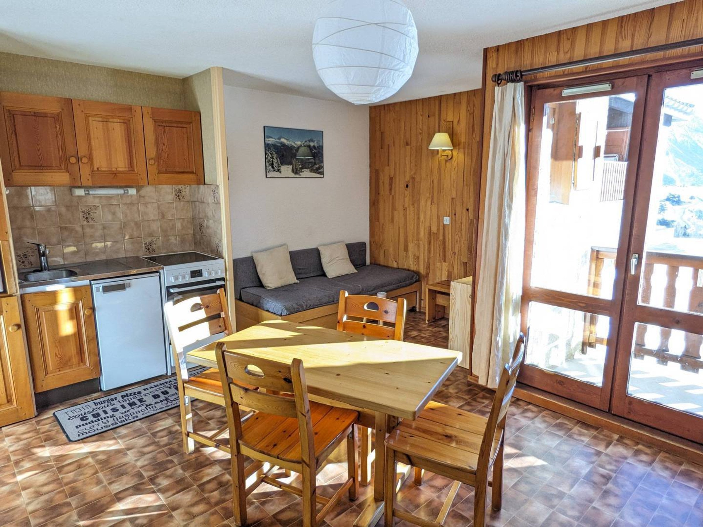Appartement 2 pièces 4 personnes avec balcon - Résidence FLEURS - Aussois