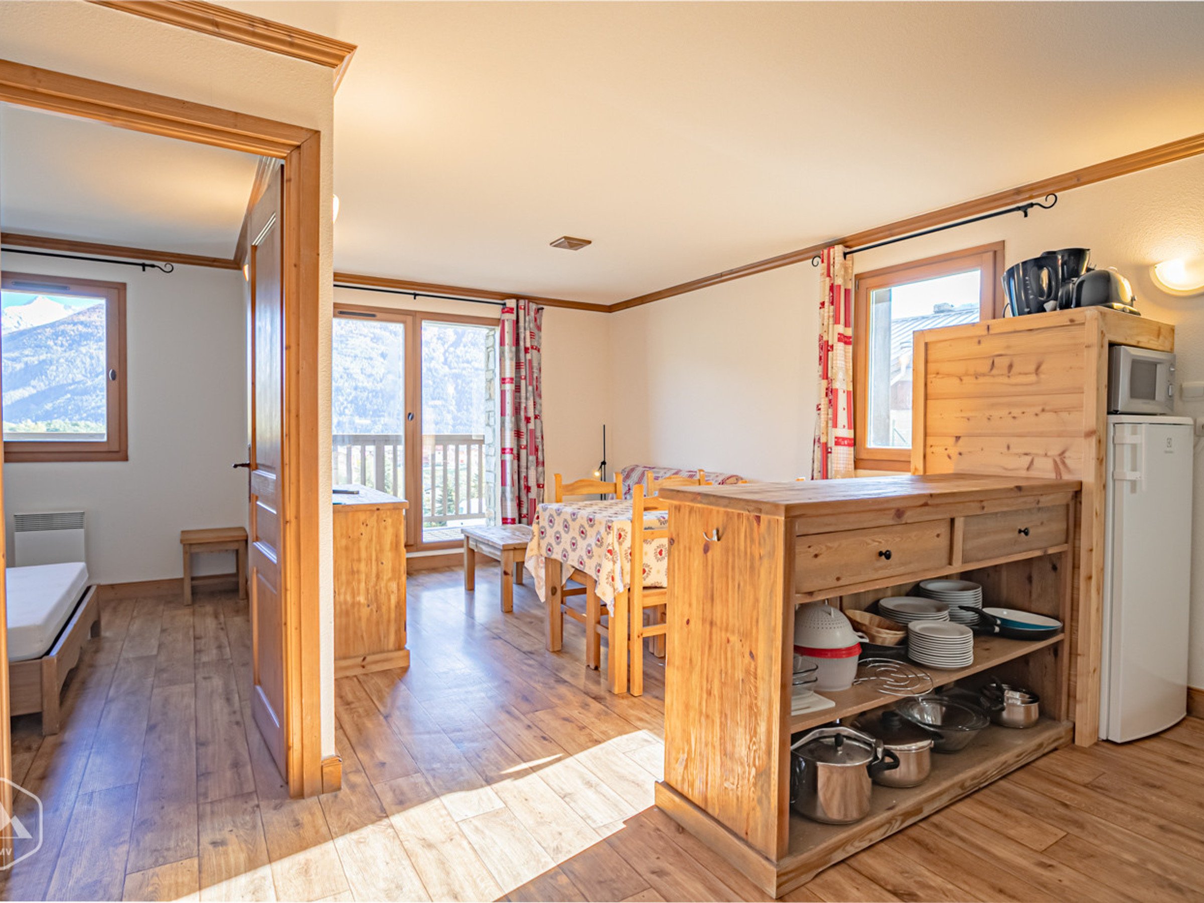 Appartement 3 pièces 6 personnes avec balcon - Résidence LE CLOS D'AUSSOIS - Aussois