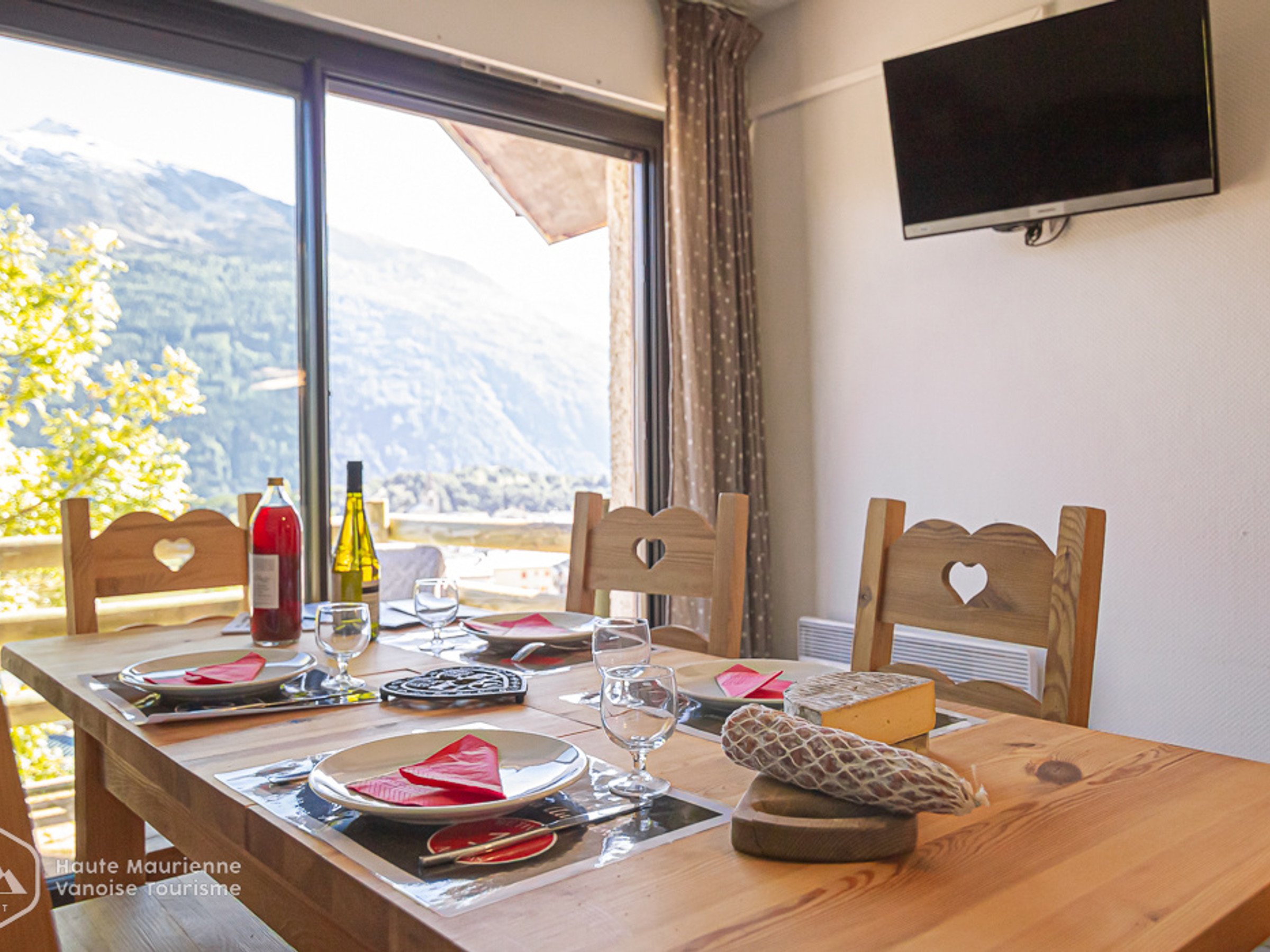 Appartement 2 pièces 6 personnes avec balcon - Résidence LES  CHALETS DE LA PYRAMIDE - Aussois