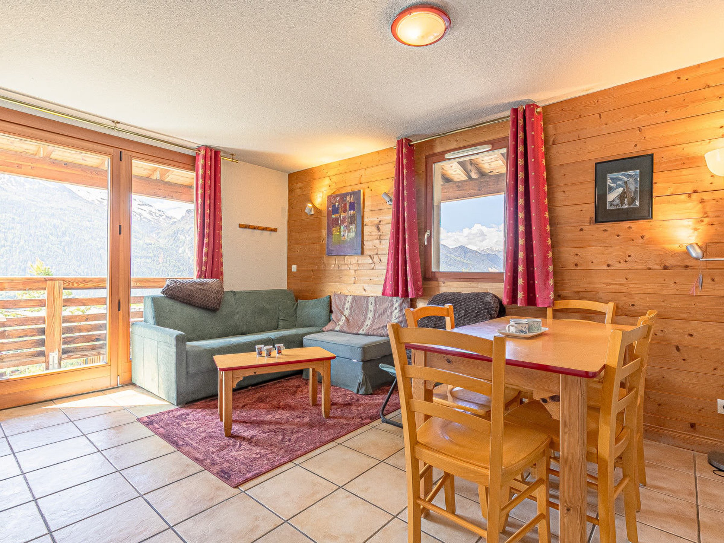 Appartement 2 pièces 6 personnes avec balcon - Résidence LES FLOCONS D'ARGENT - Aussois