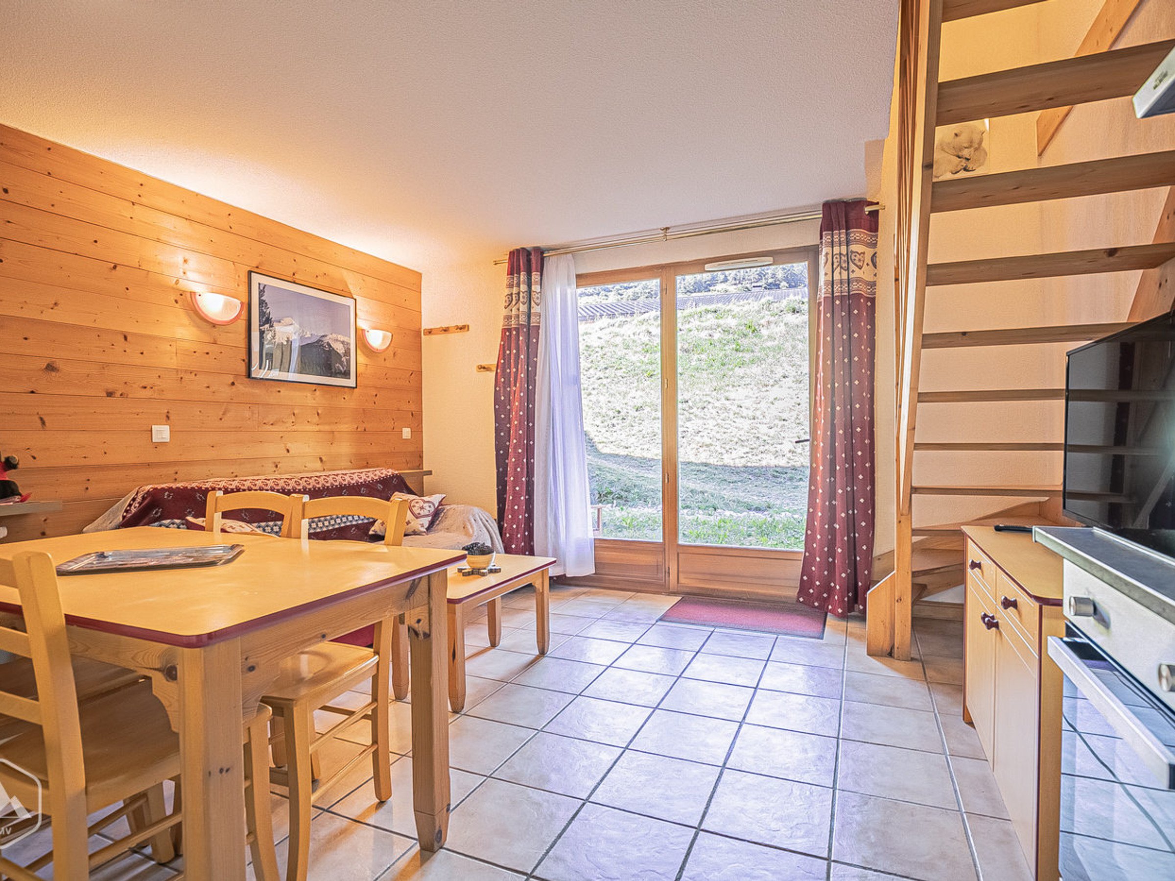 Appartement 2 pièces 6 personnes avec balcon - Résidence LES FLOCONS D'ARGENT - Aussois