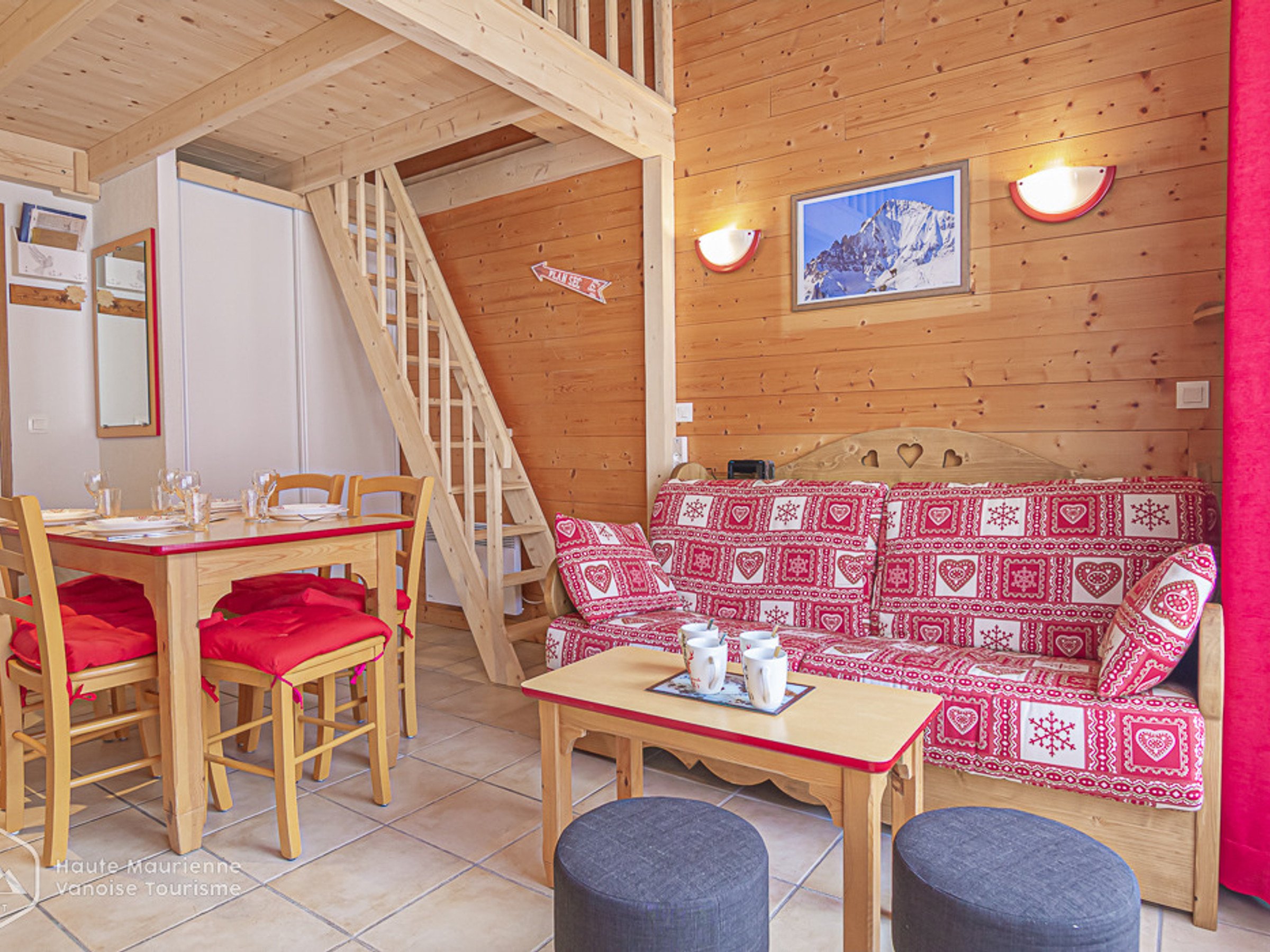 Appartement 3 pièces 6 personnes avec balcon - Résidence LES FLOCONS D'ARGENT - Aussois