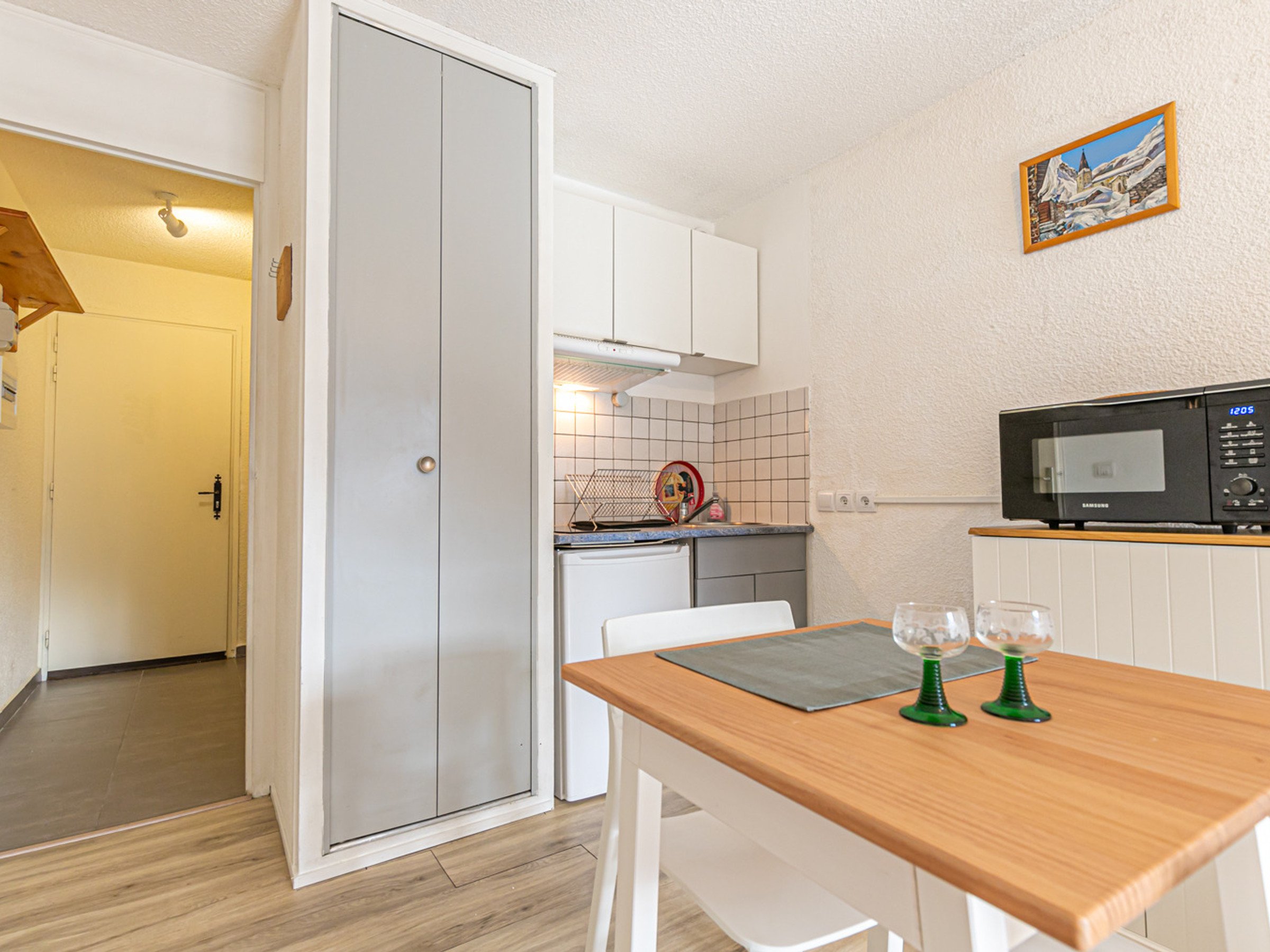 Studio 2 personnes avec balcon - Résidence SETIVES - Aussois