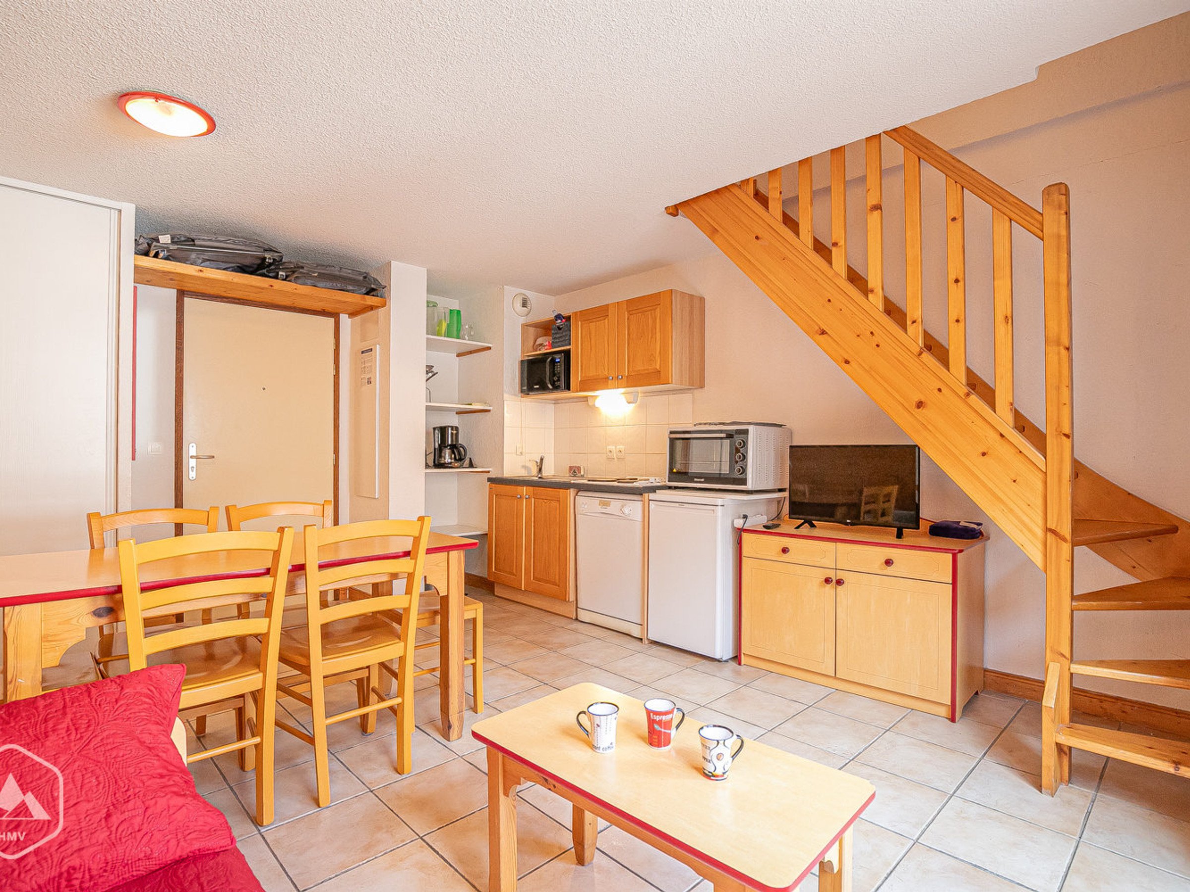 Appartement 2 pièces 6 personnes avec balcon - Résidence LES FLOCONS D'ARGENT - Aussois