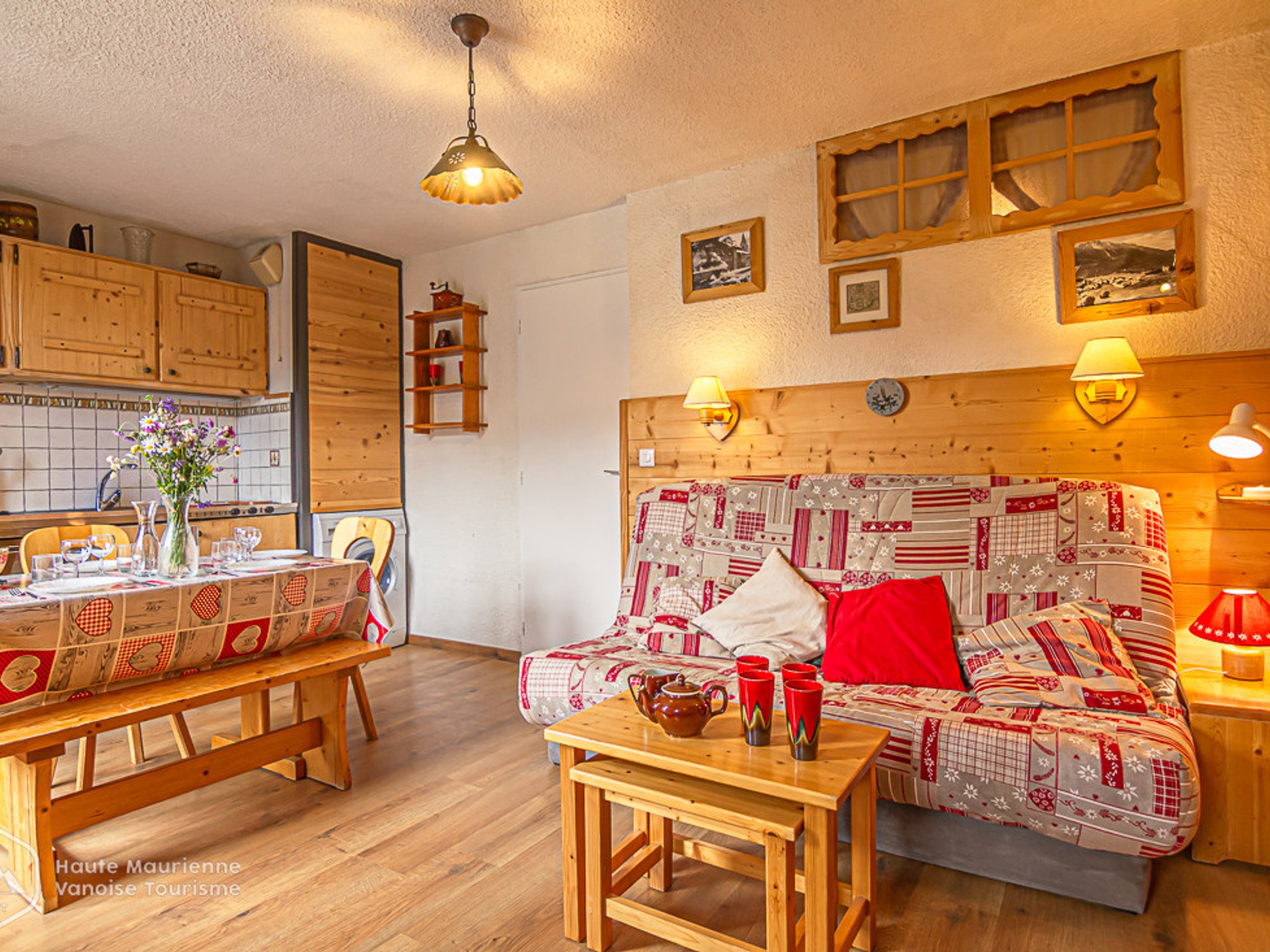 Studio 4 personnes avec balcon - Résidence SAINT SEBASTIEN - Aussois