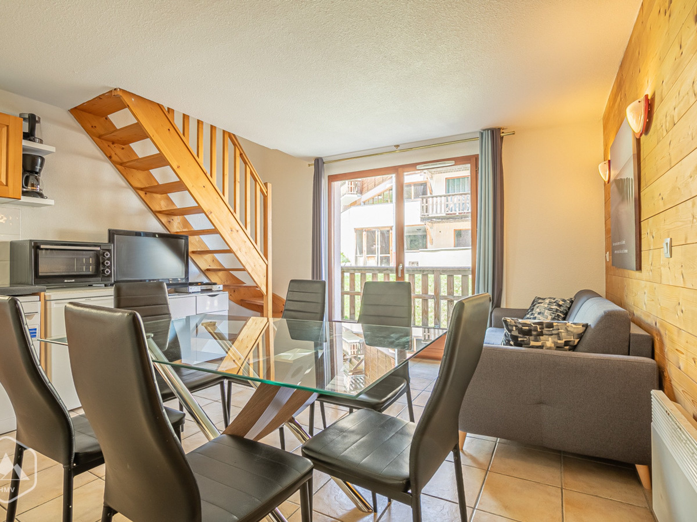 Appartement 2 pièces 6 personnes avec balcon - Résidence LES FLOCONS D'ARGENT - Aussois