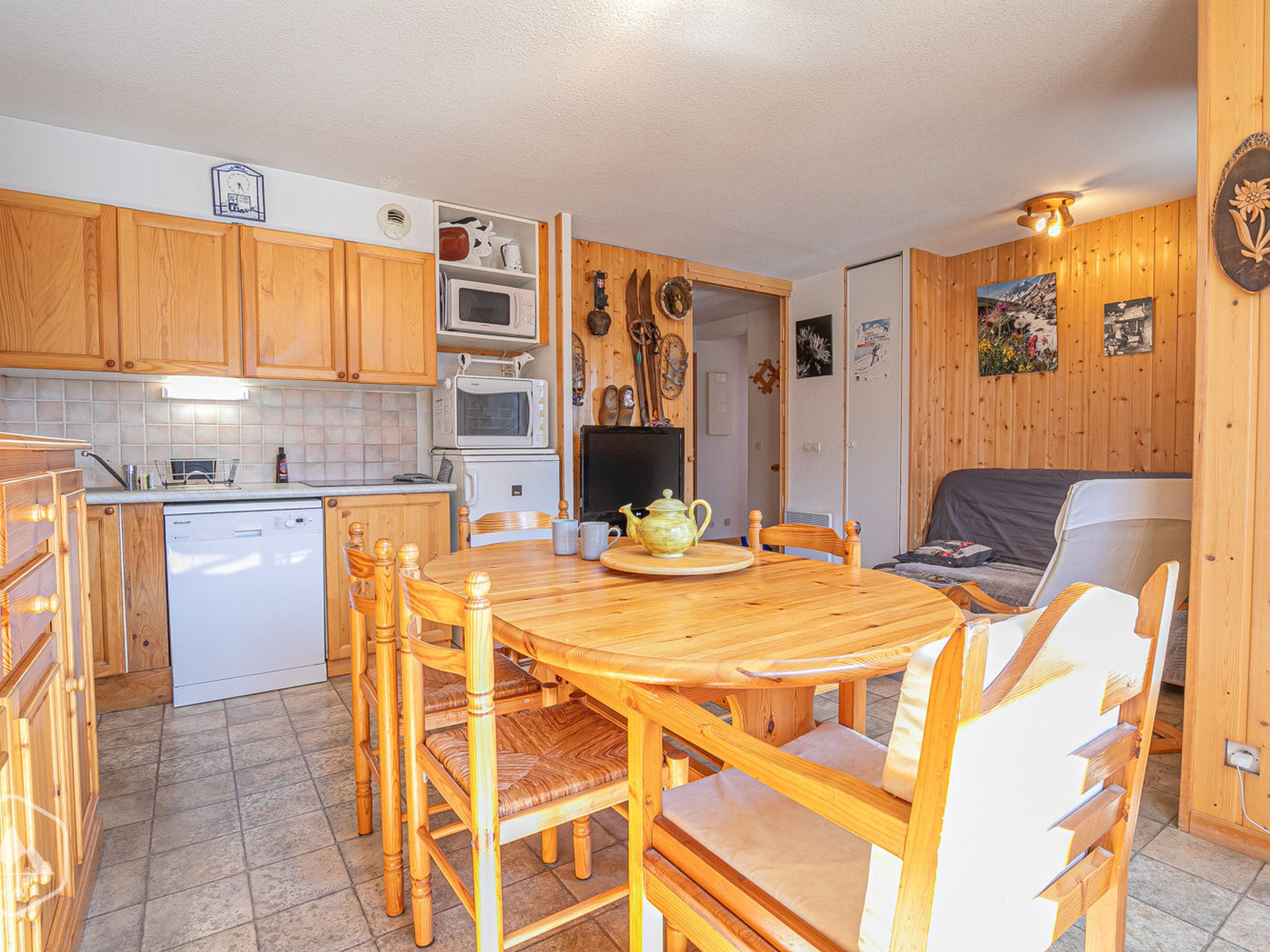 Appartement 2 pièces 6 personnes avec balcon - Résidence LA COMBE I - Aussois