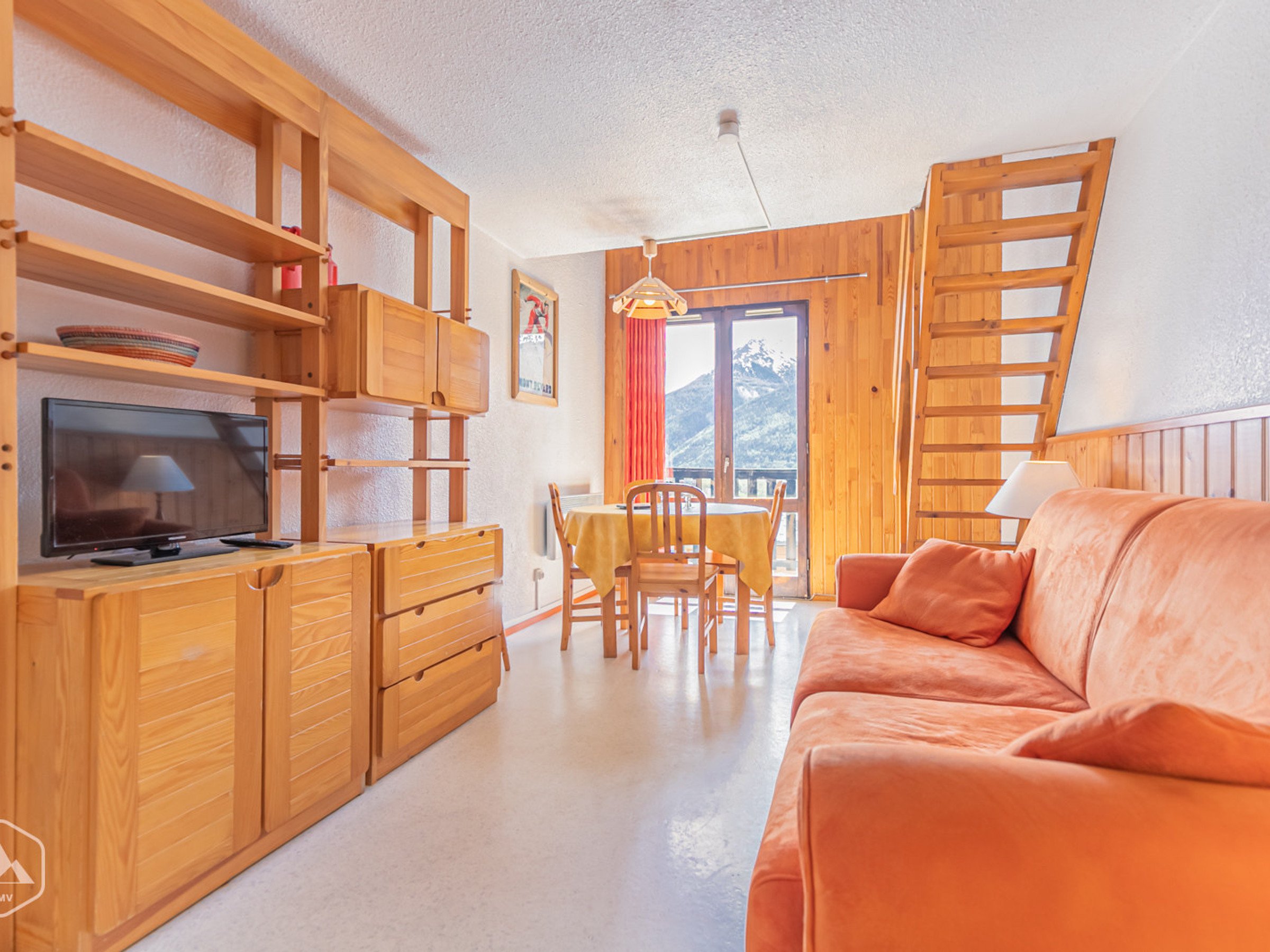 Studio 4 personnes avec balcon - Résidence SETIVES - Aussois