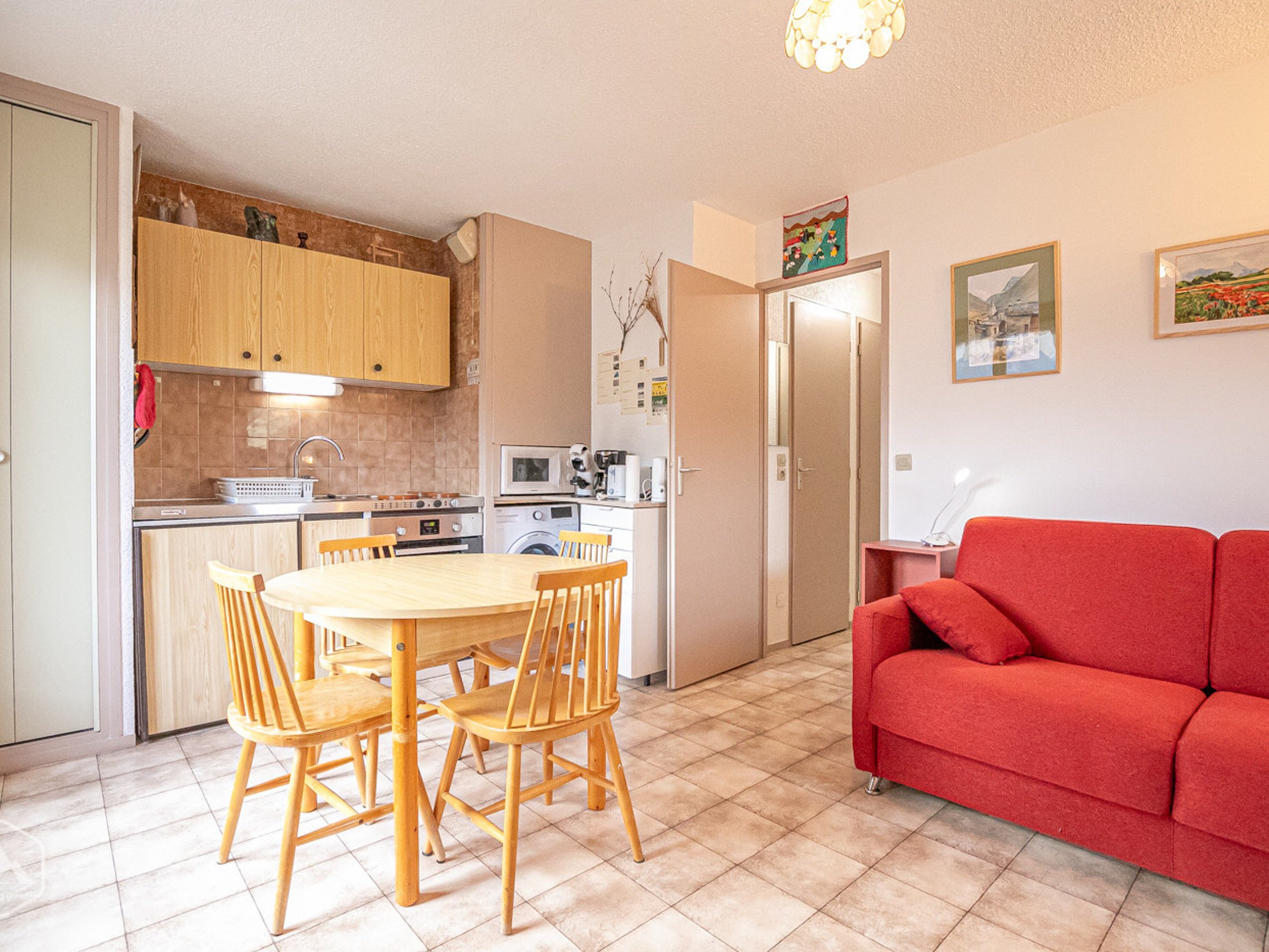 Appartement 2 pièces 4 personnes avec balcon - Résidence SAINT SEBASTIEN - Aussois
