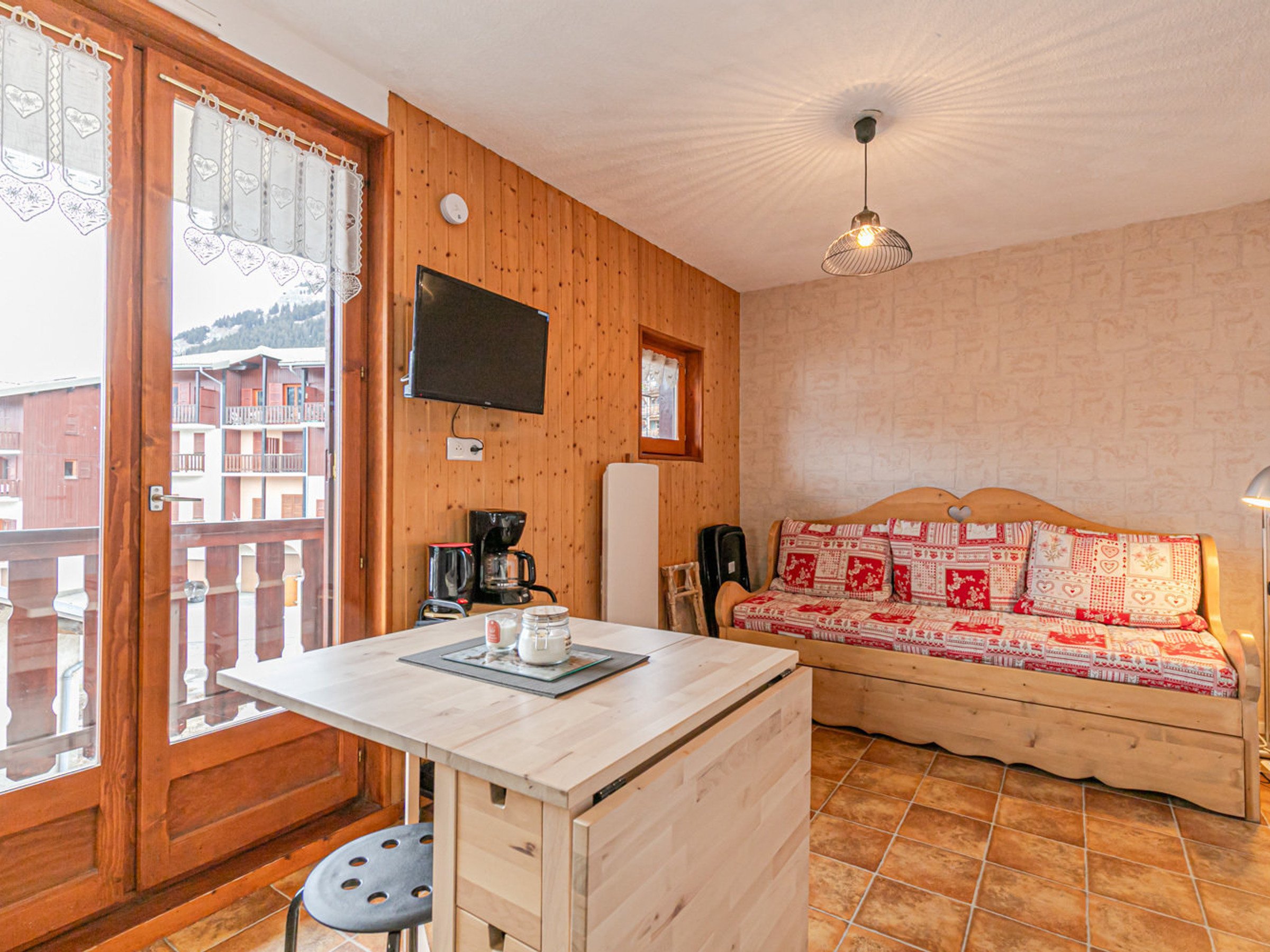Studio 3 personnes avec balcon - Résidence SAINT SEBASTIEN - Aussois