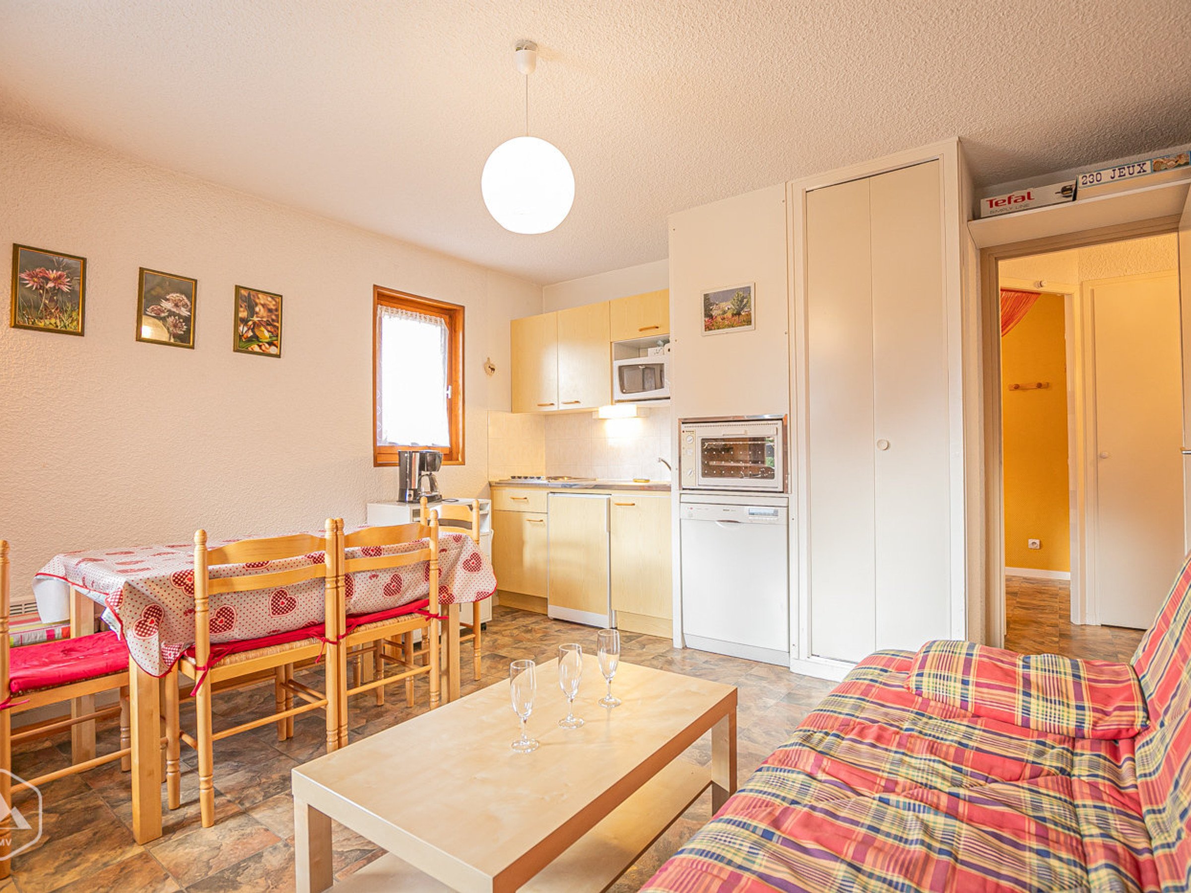 Appartement 2 pièces 4 personnes avec balcon - Résidence CORNICHE - Aussois