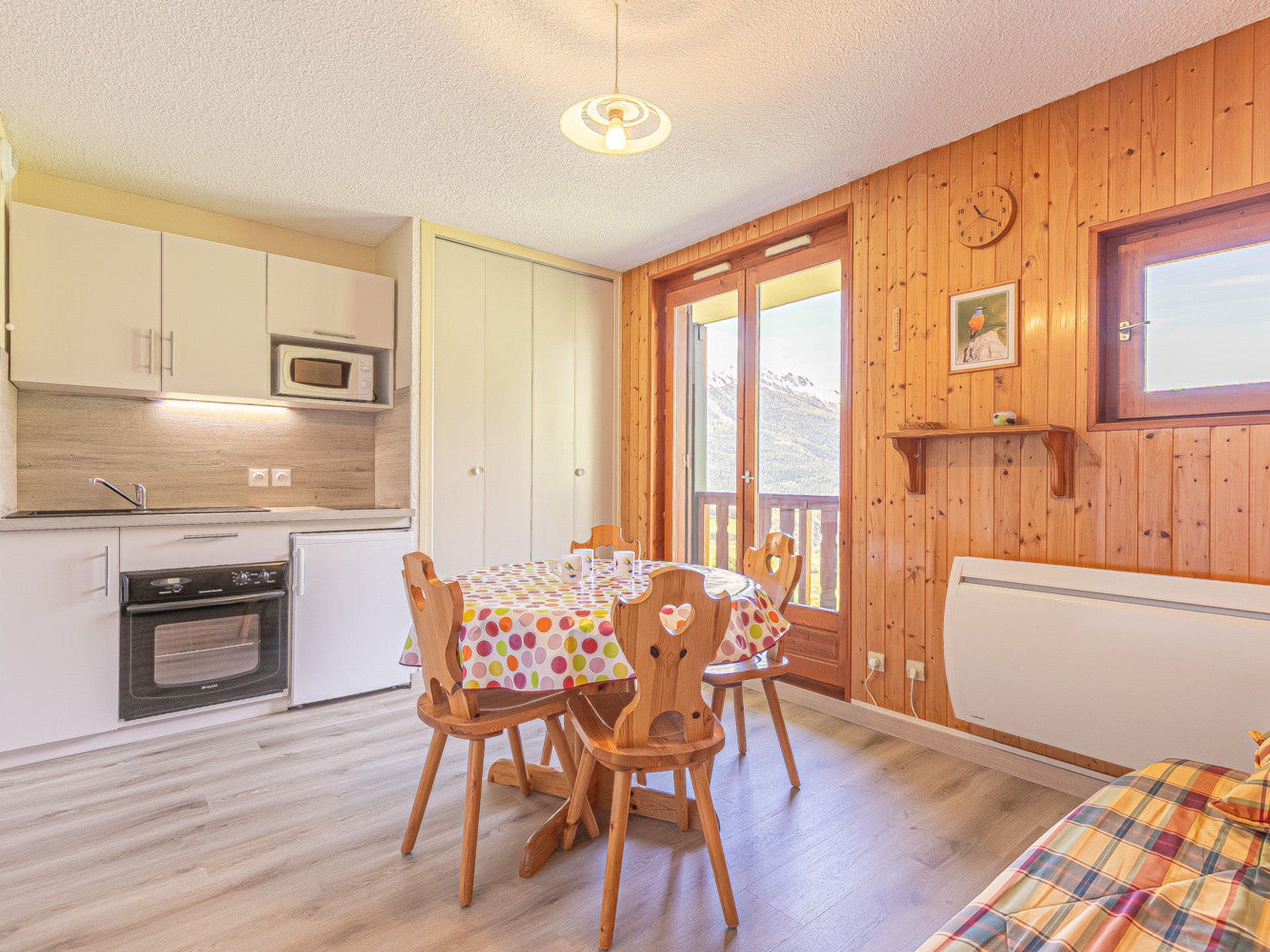 Studio 4 personnes avec balcon - Résidence GENEVRAY - Aussois