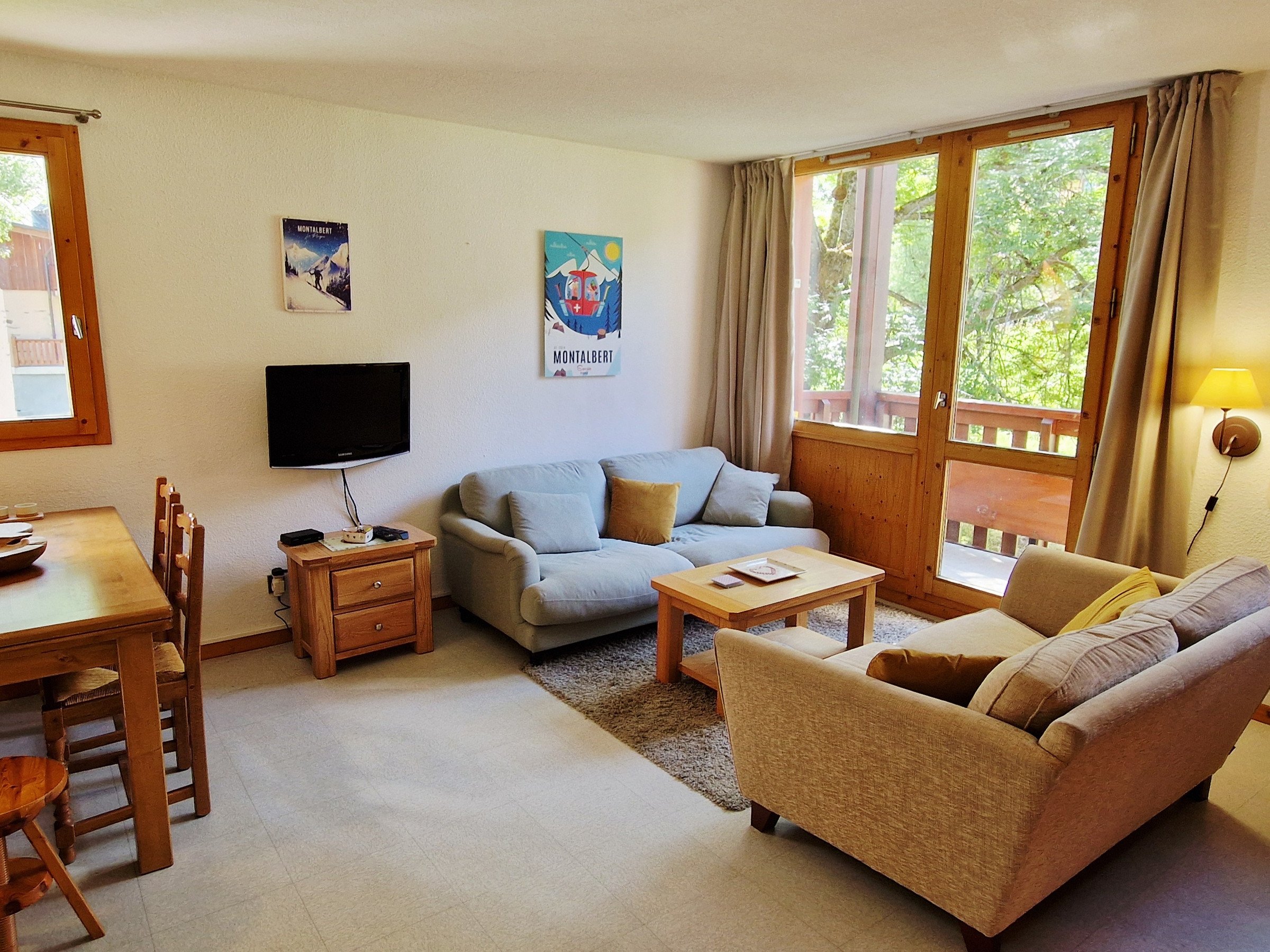 Appartement 3 pièces 8 personnes avec balcon - Résidence LE SIGNAL - Plagne Montalbert