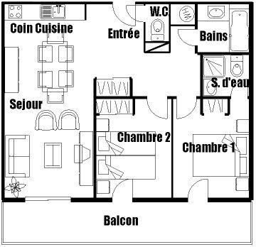 Appartement Ize IZEA07 - Les Carroz d'Araches
