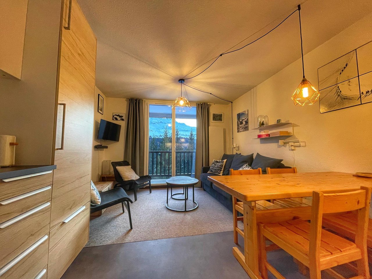3 pièces 6 personnes - Appartement Verseau VER101 - Flaine Forêt 1700