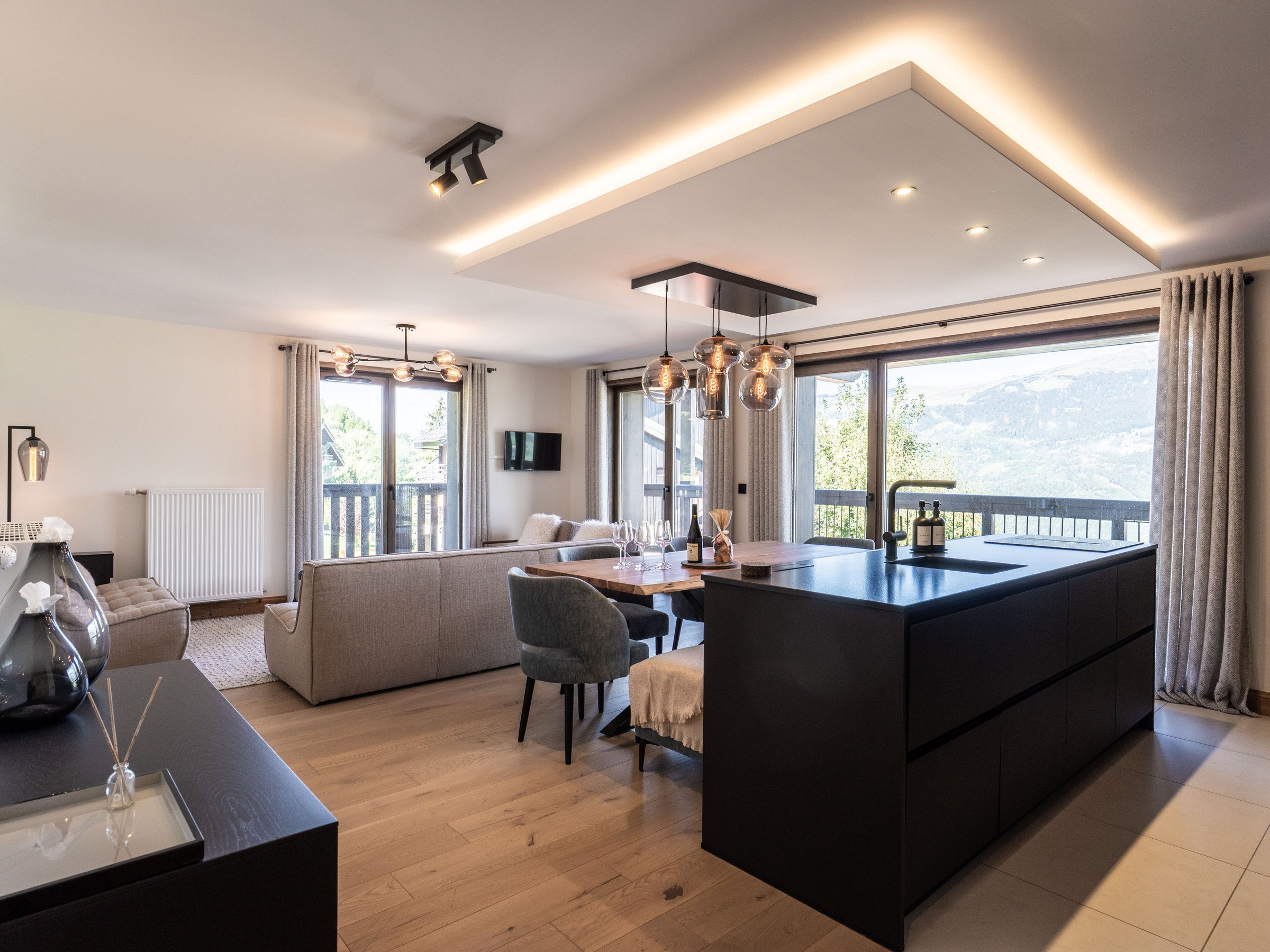 Appartement 4 pièces 6 personnes avec balcon - Résidence LE CHALET MARTIN - Plagne Montalbert