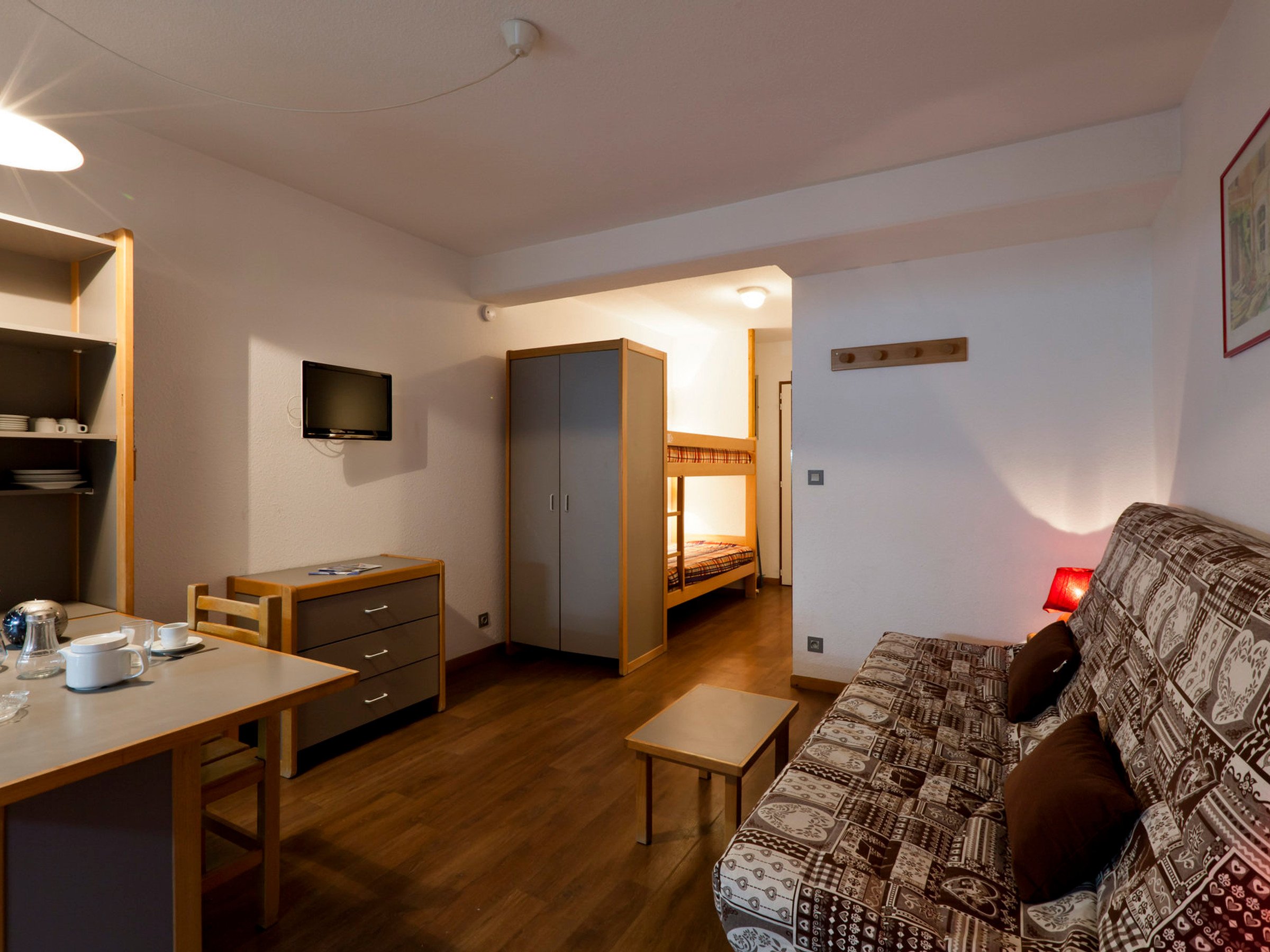 Studio 4 personnes avec balcon - Résidence GRAND CHALET - Brides les Bains